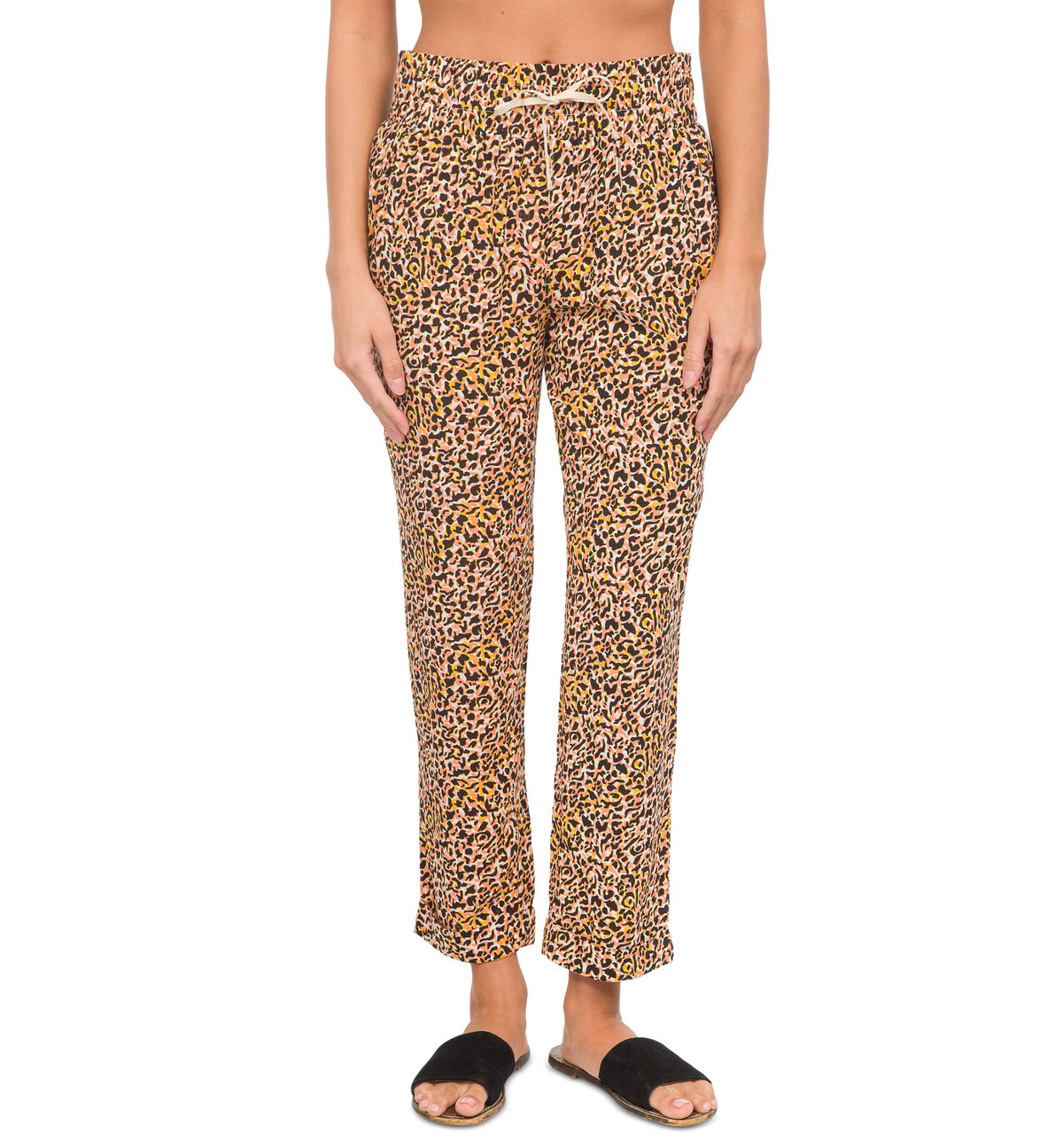 Juniors' Easy Rolled Cuffed Pants