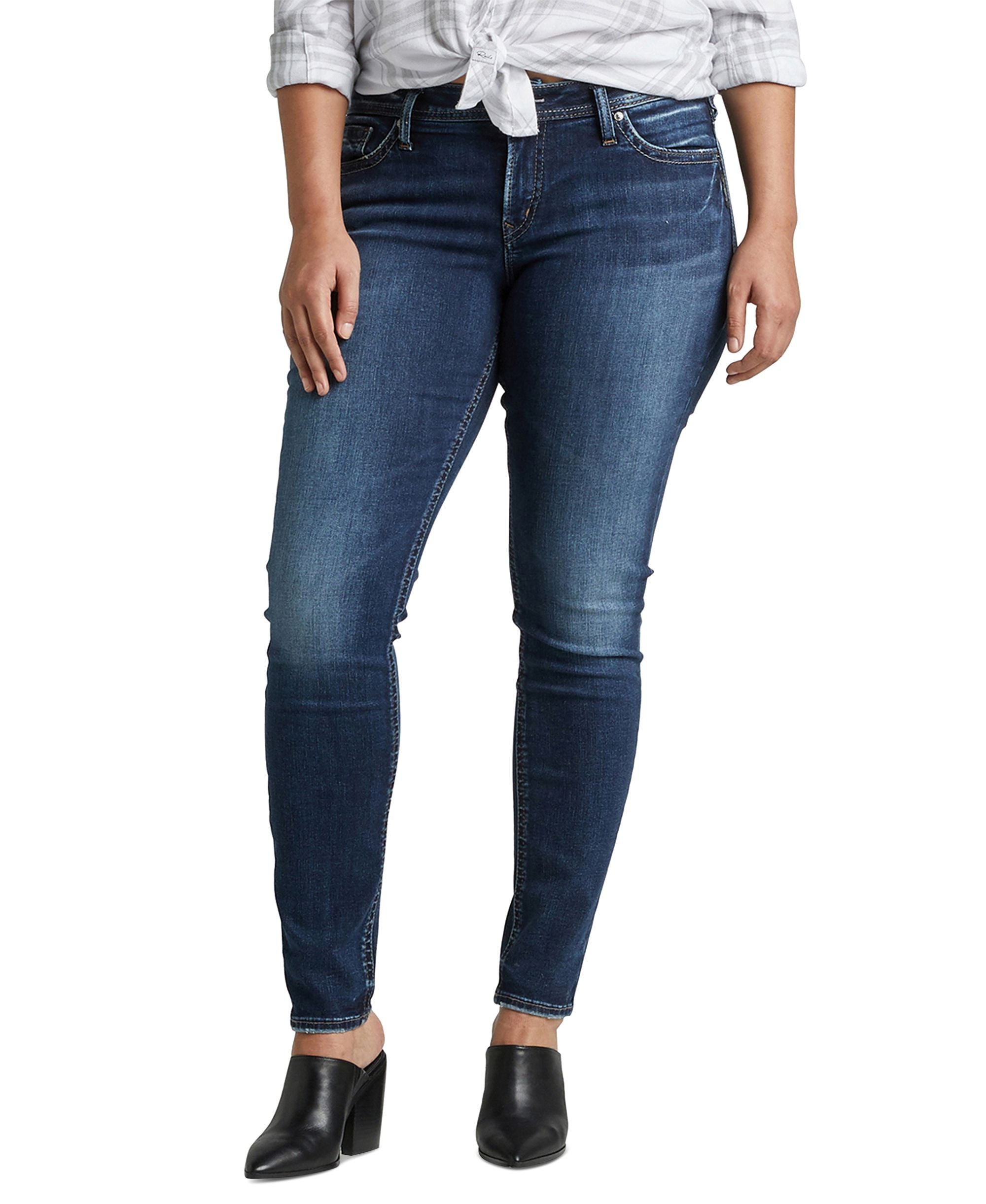 Plus Size Suki Super-Skinny Jeans