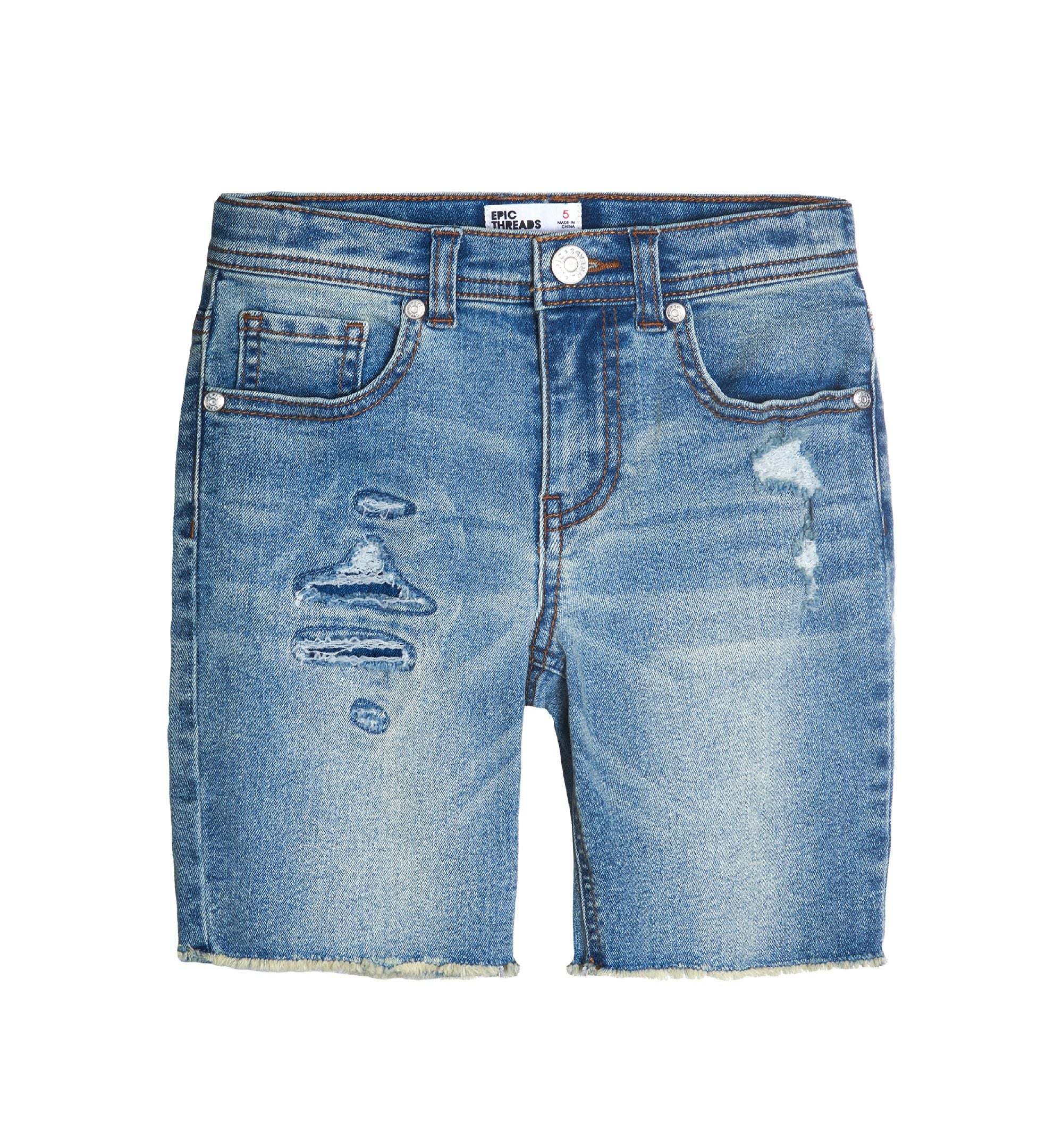 Little Boys Denim Shorts