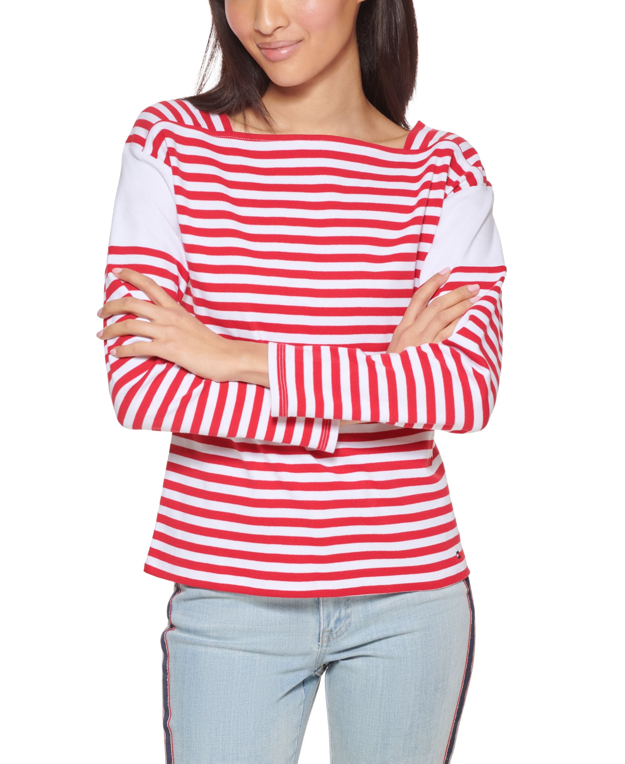 Tommy Hilfiger Cotton Square Neck Top