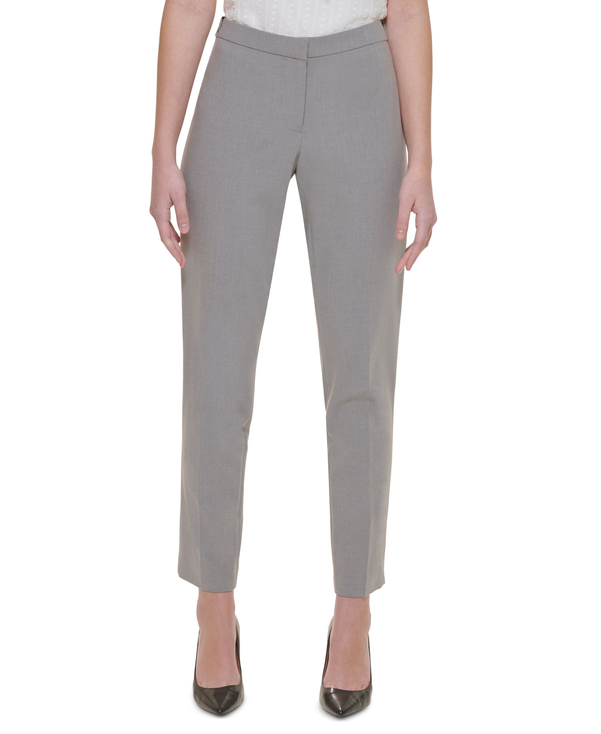 Calvin Klein Highline Mid Rise Slim Ankle Pant
