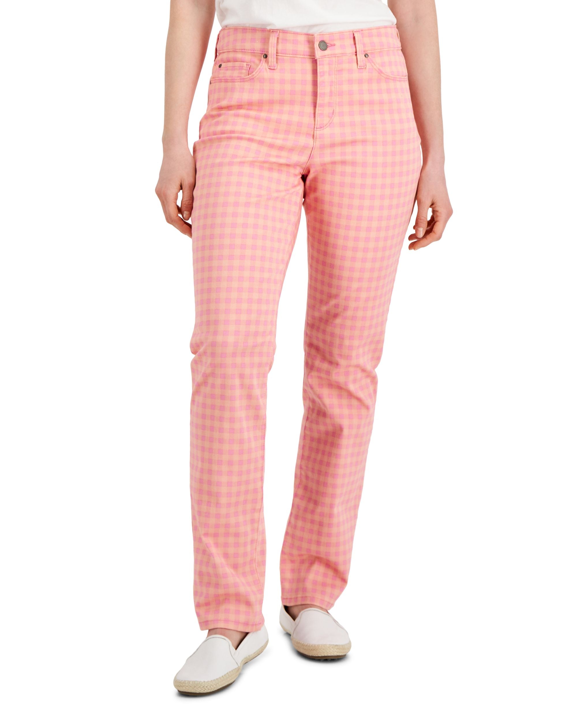 Charter Club Lexington Gingham Jeans
