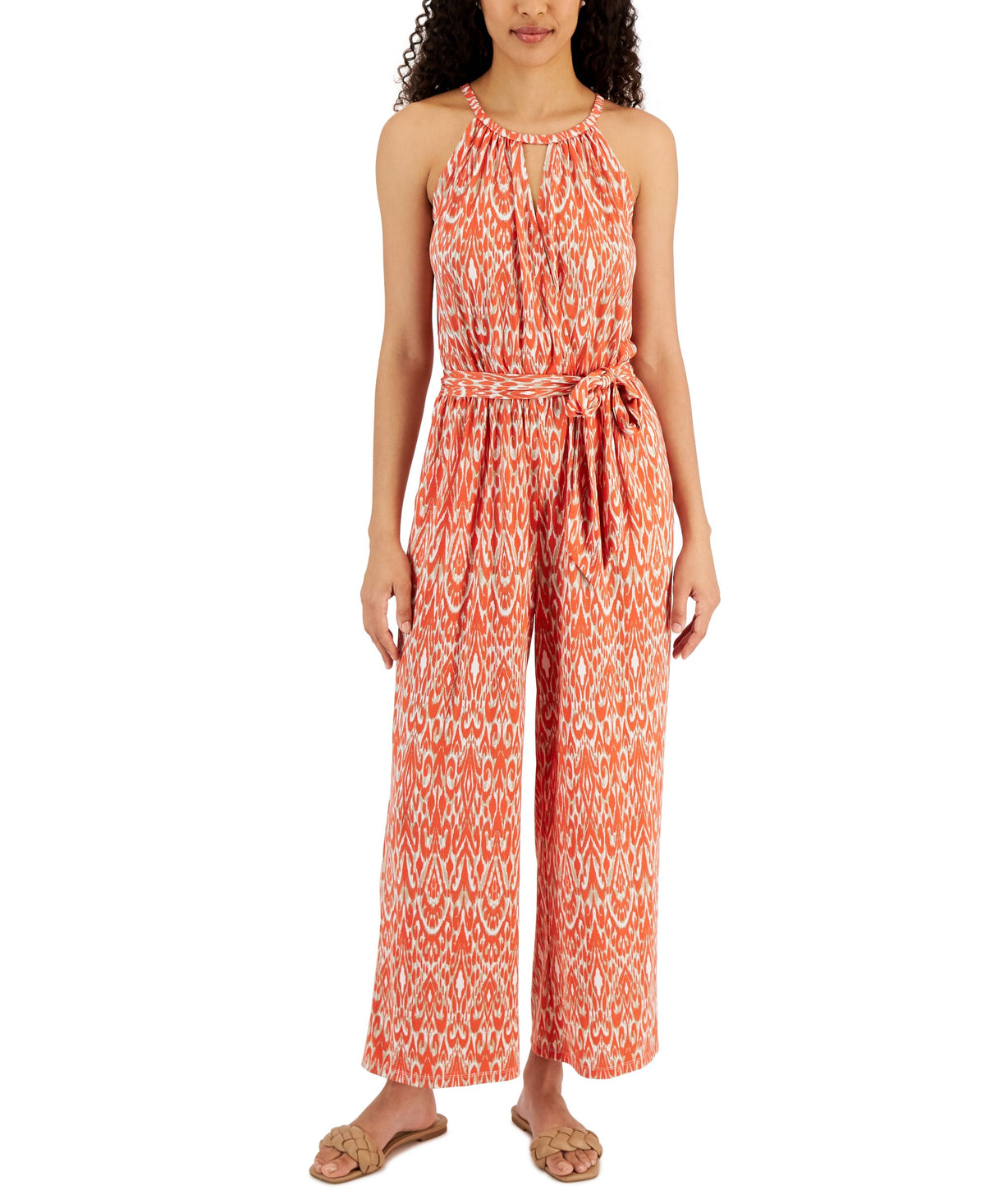 JPR Studio Printed Sleeveless Jumpsuit