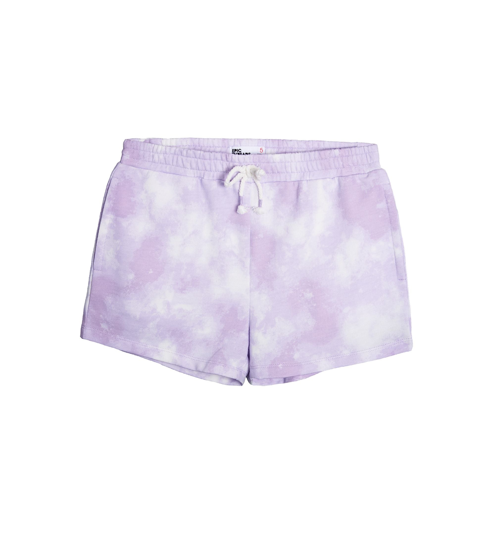 Toddler Girls Tie Dye Knit Shorts