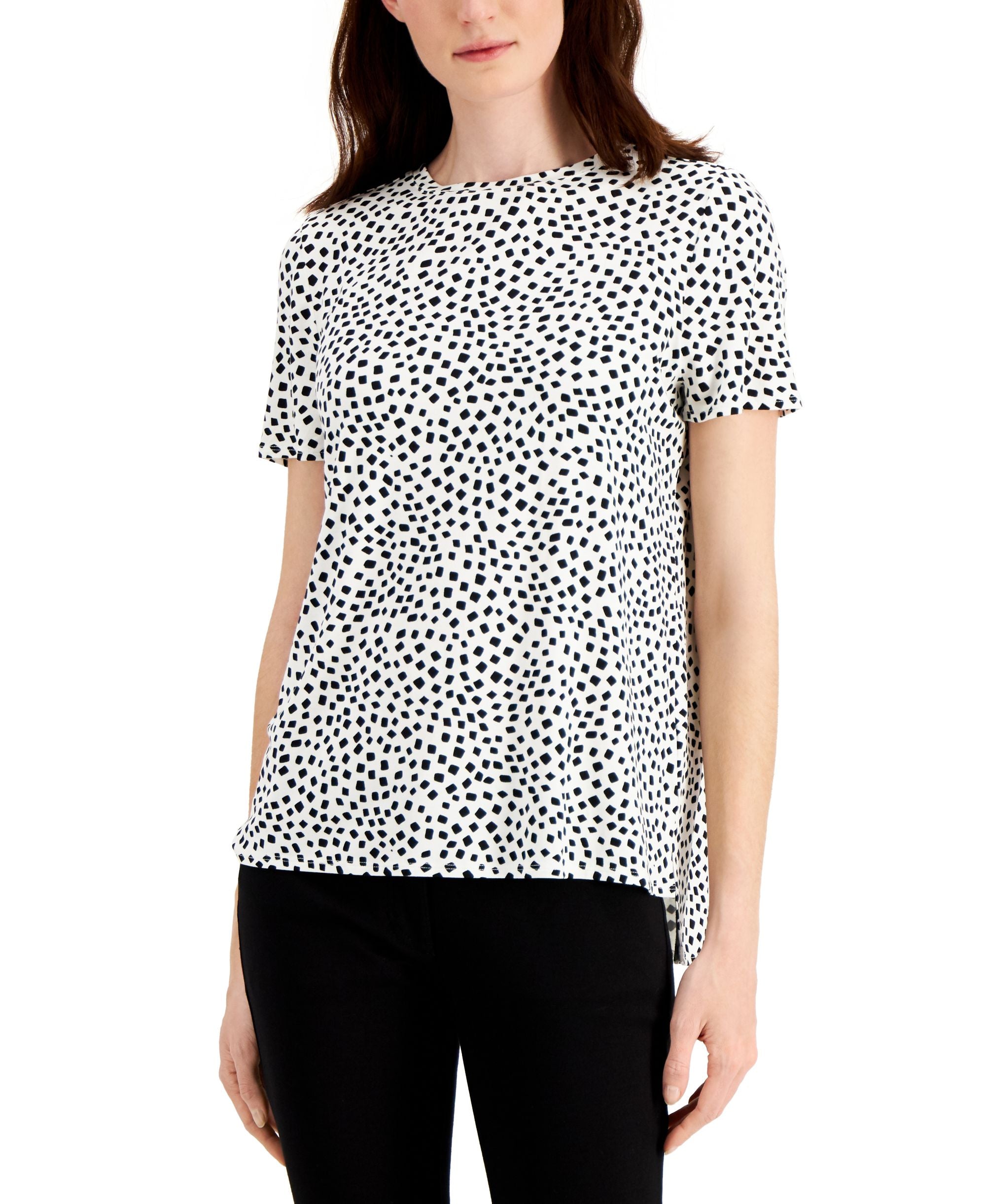 Alfani Printed Crewneck T-Shirt