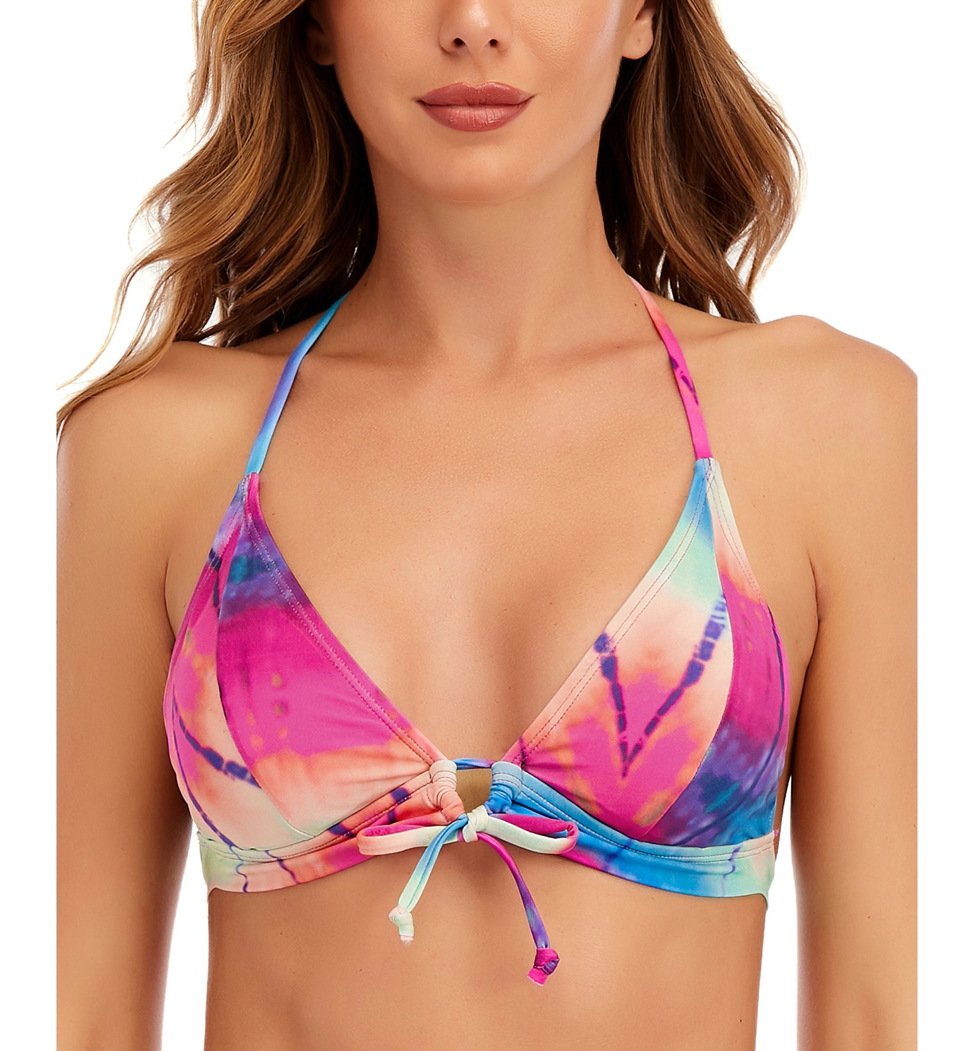 Letting Go Tie Dye Halter Top