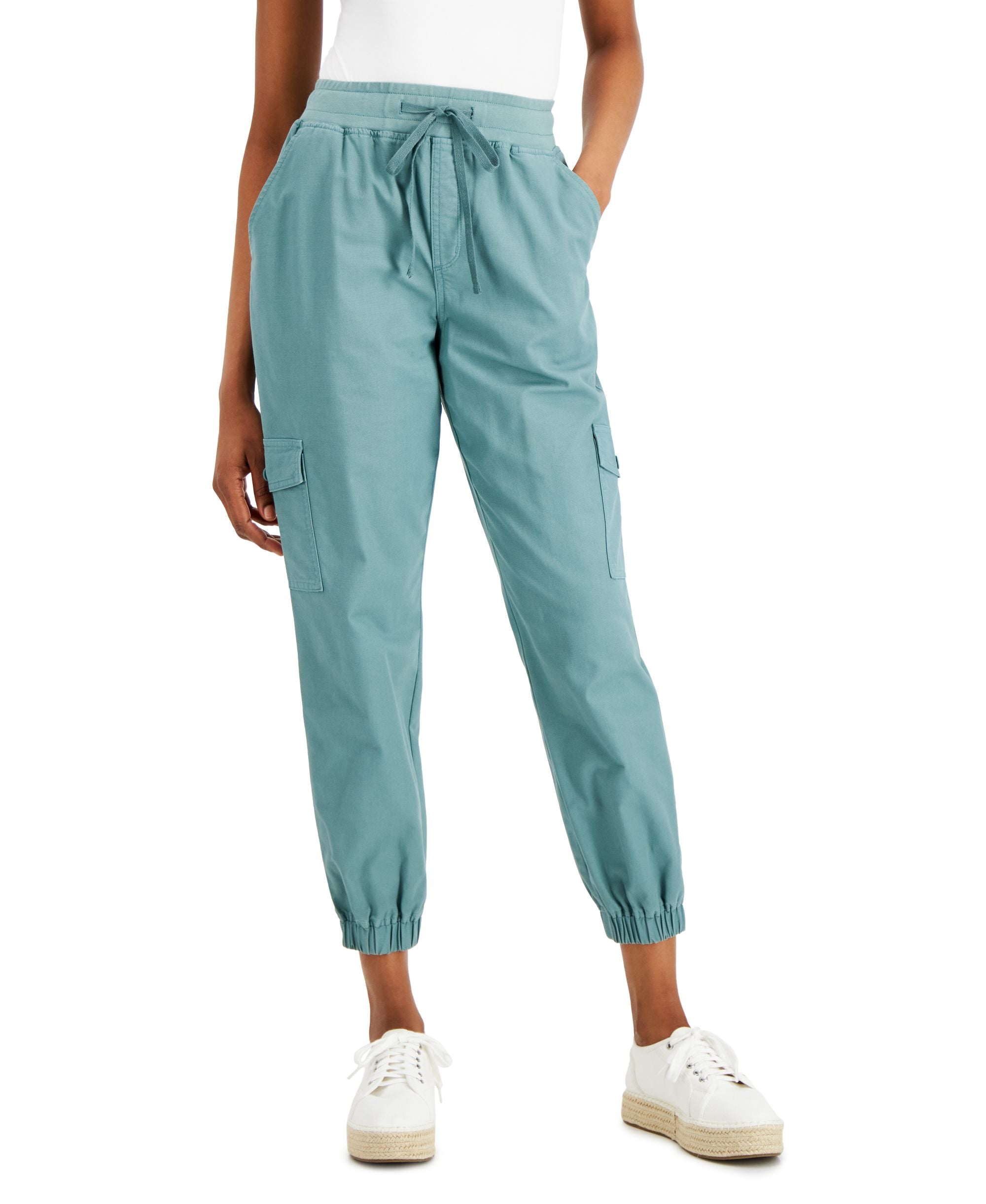 Style & Co Petite Cargo Jogger Pants