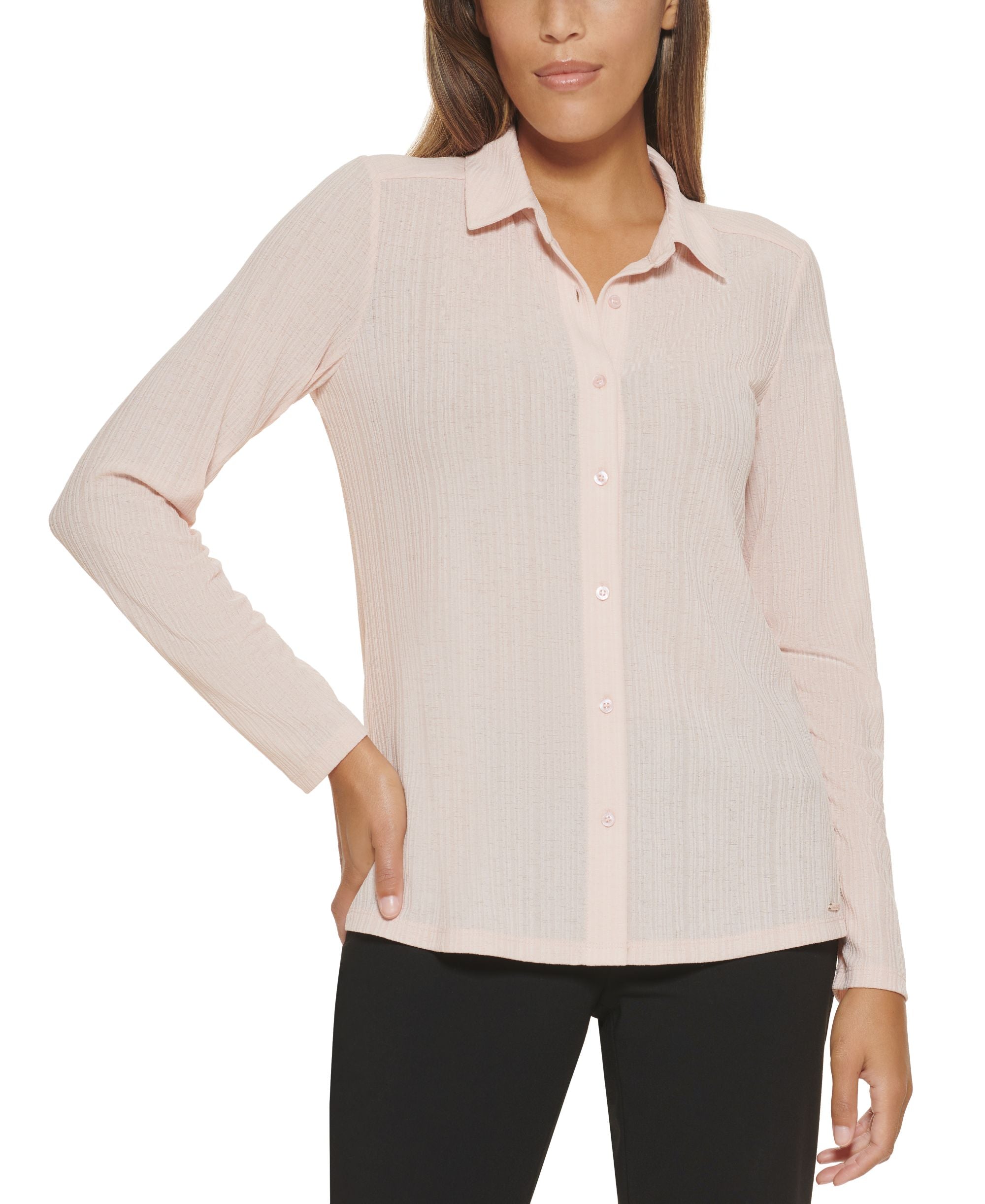 Calvin Klein Long Sleeve Button Down Shirt