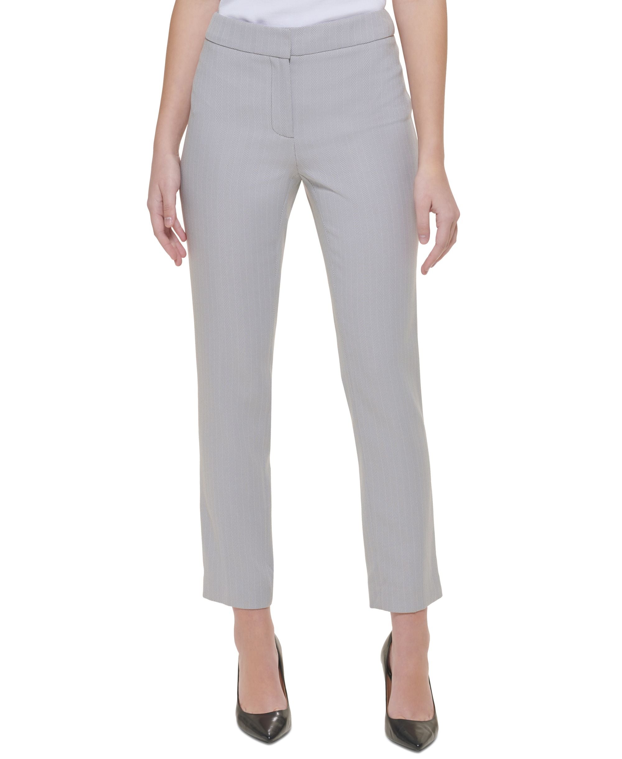 Calvin Klein Herringbone Slim Fit Pant