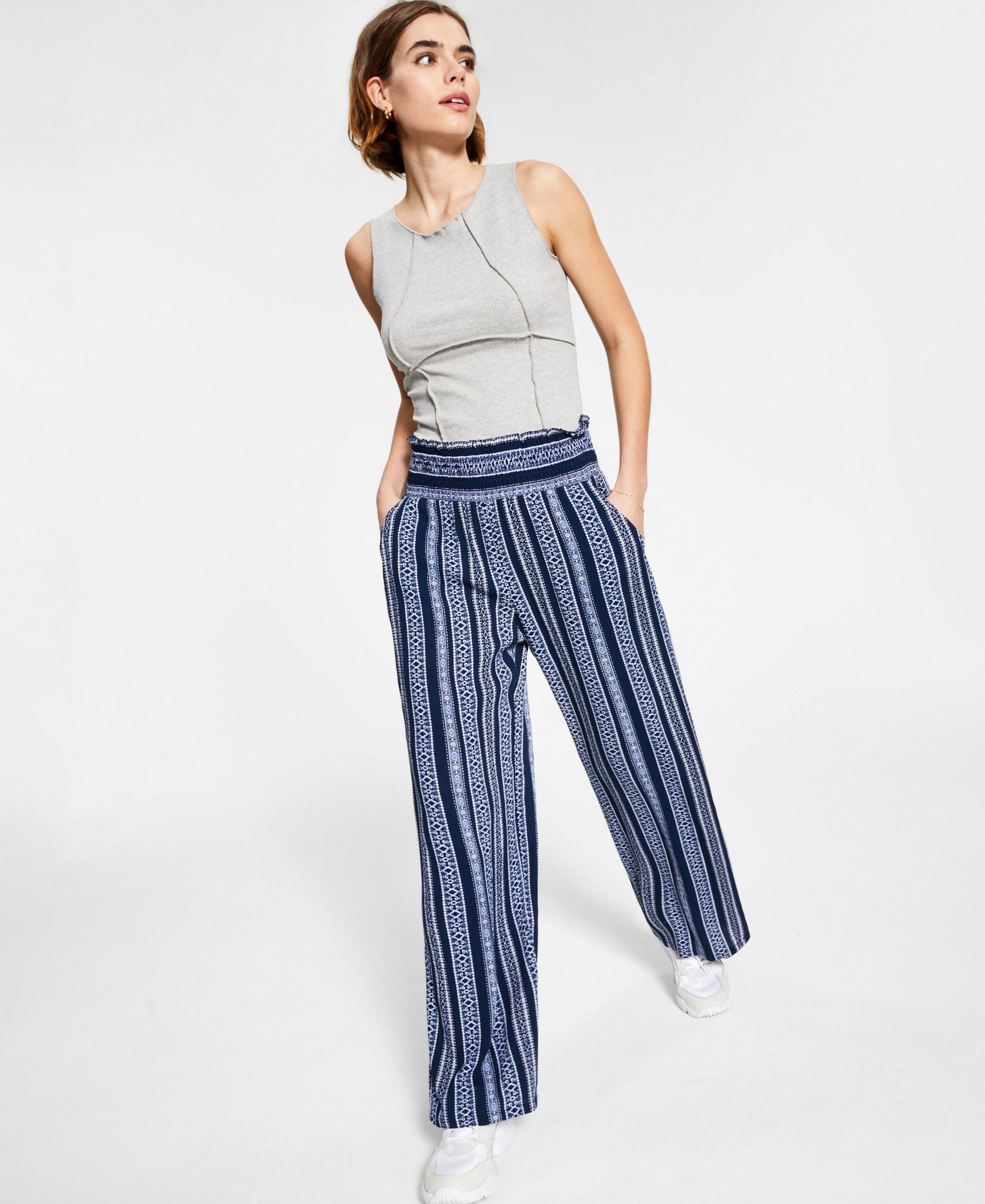 Kingston Grey Juniors' Printed Soft Pants