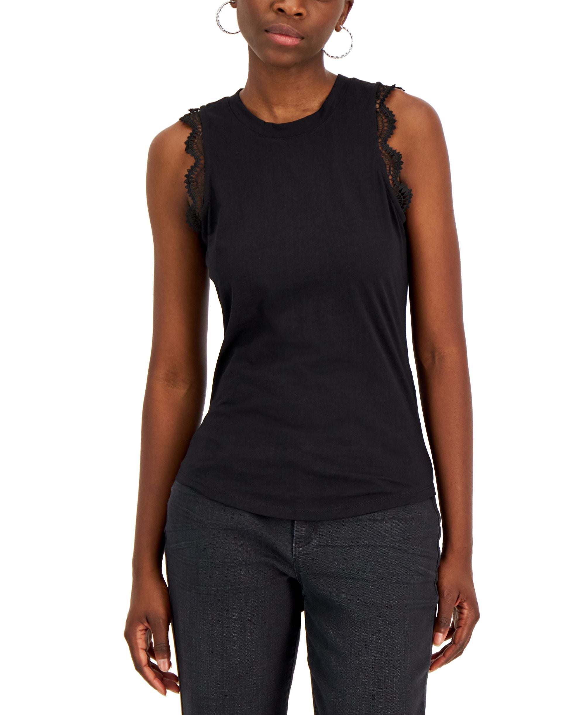 INC International Concepts Womens Crochet Tank