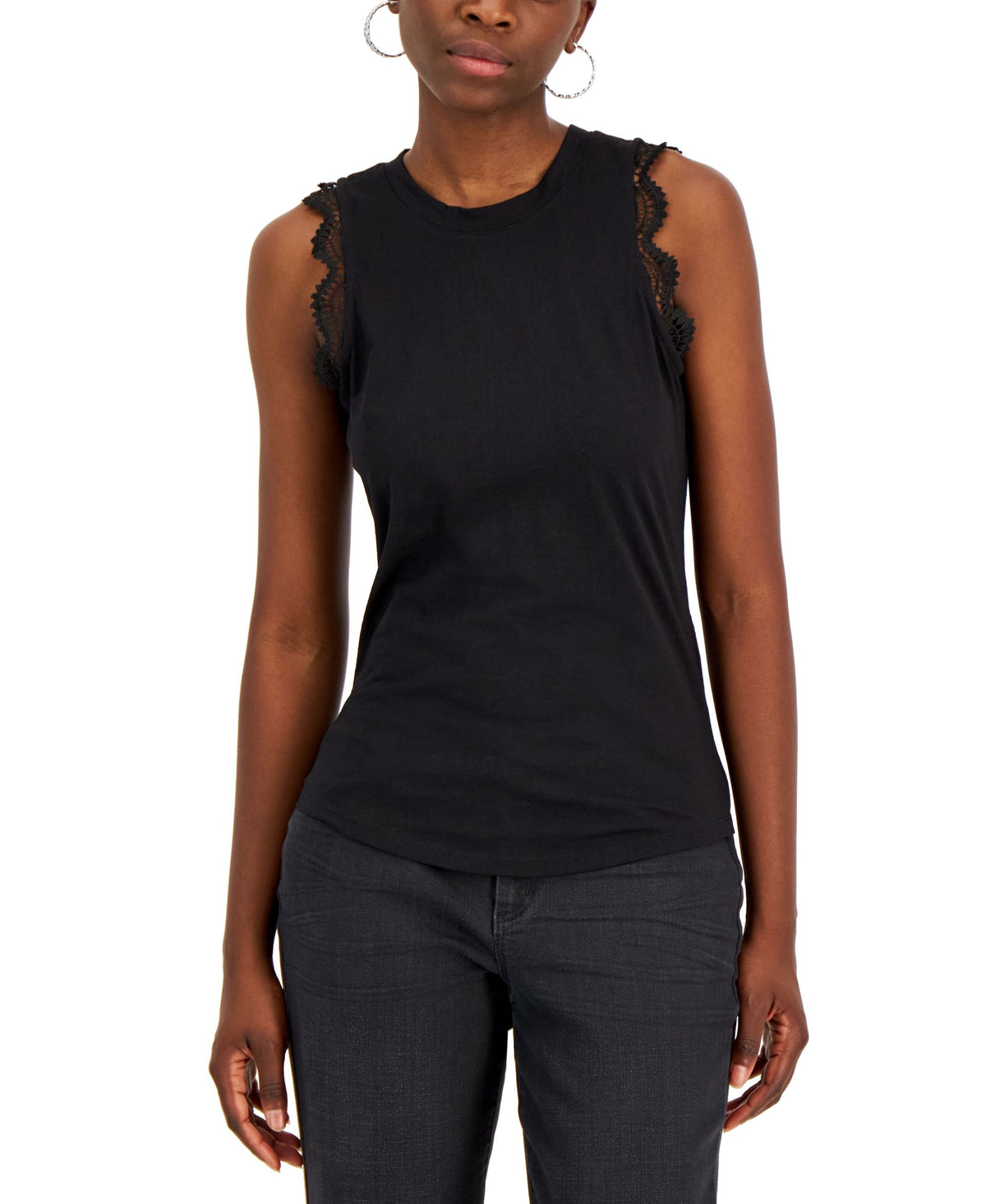 INC International Concepts Womens Crochet Tank