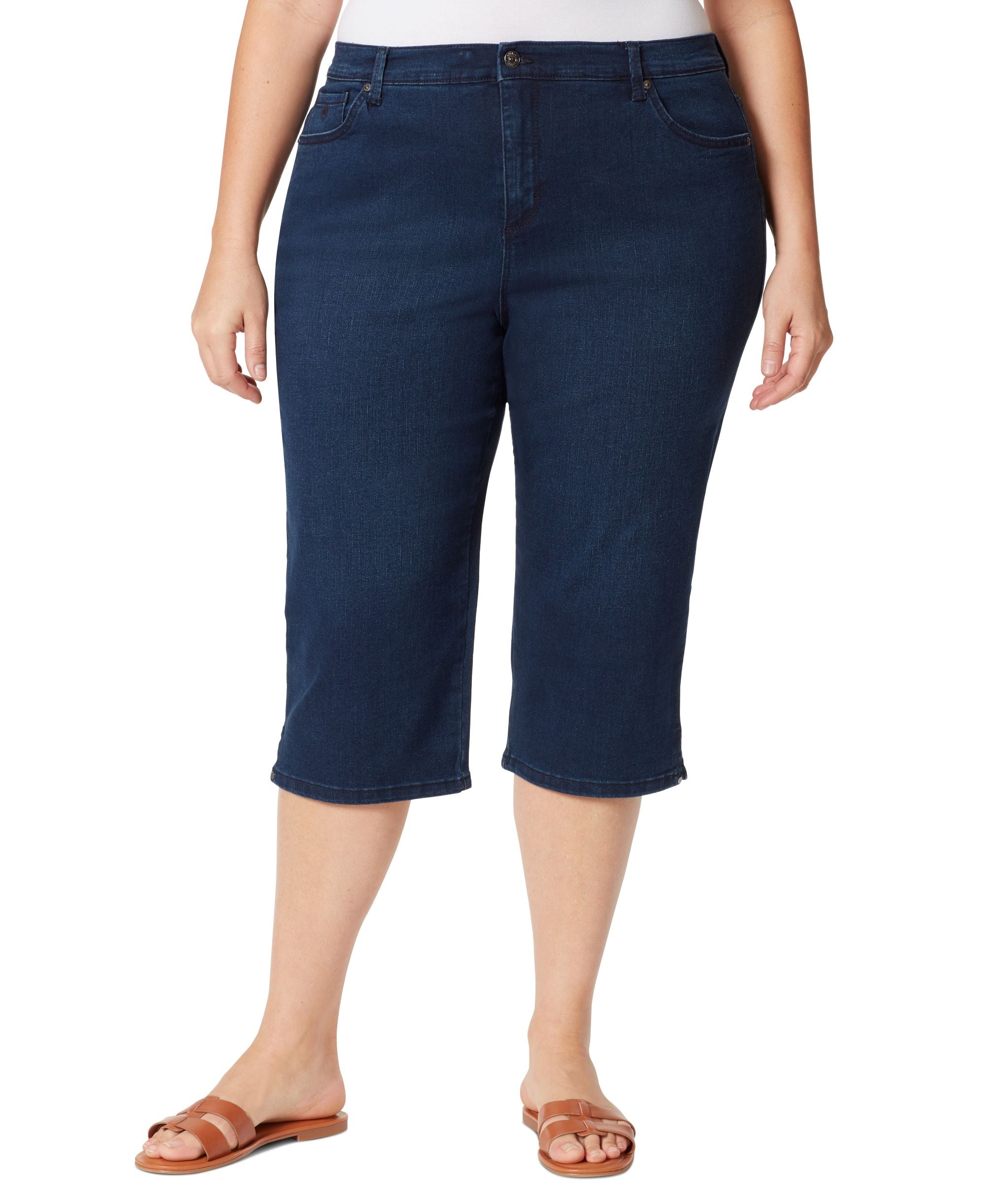 Plus Size Amanda Capri Pants