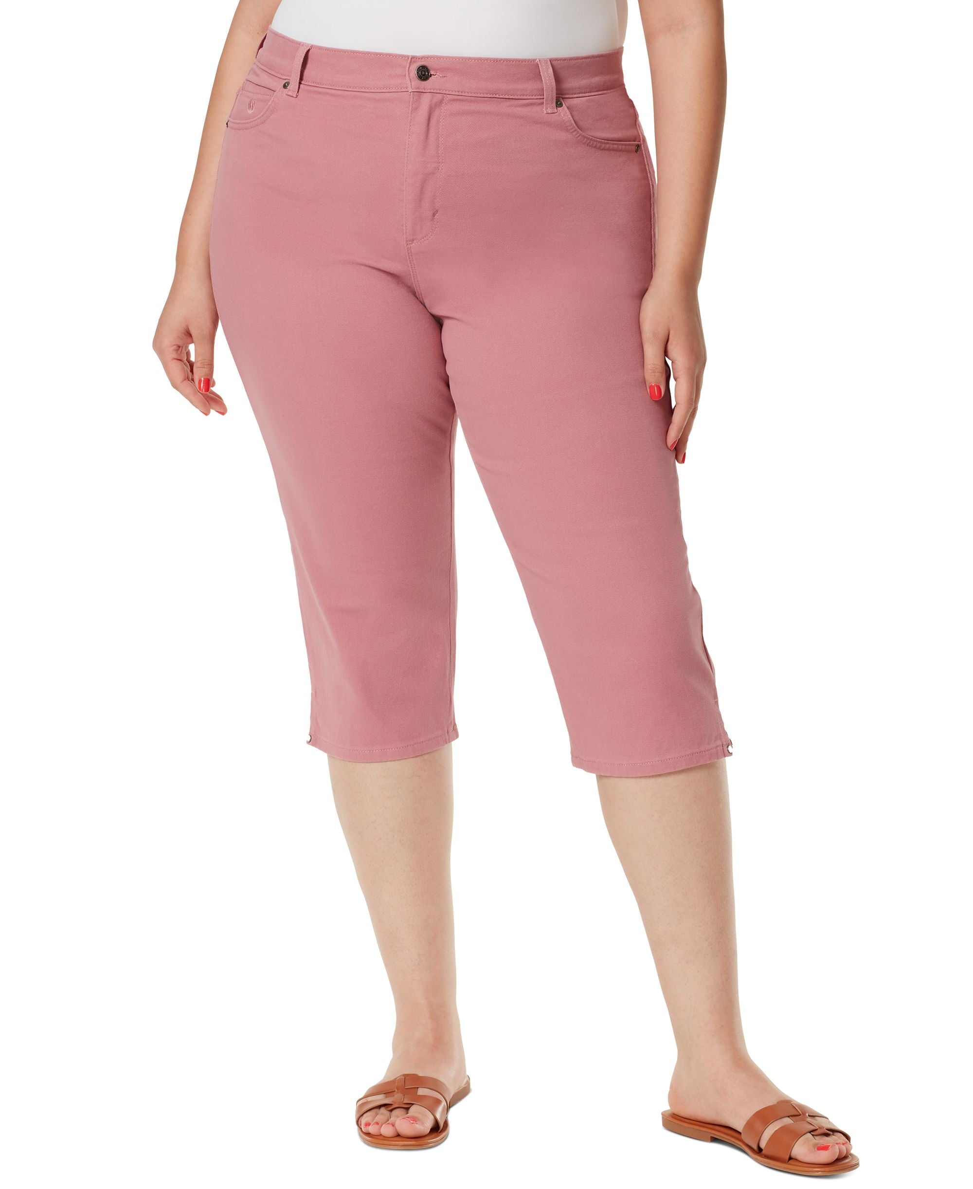 Plus Size Amanda Capri Pants