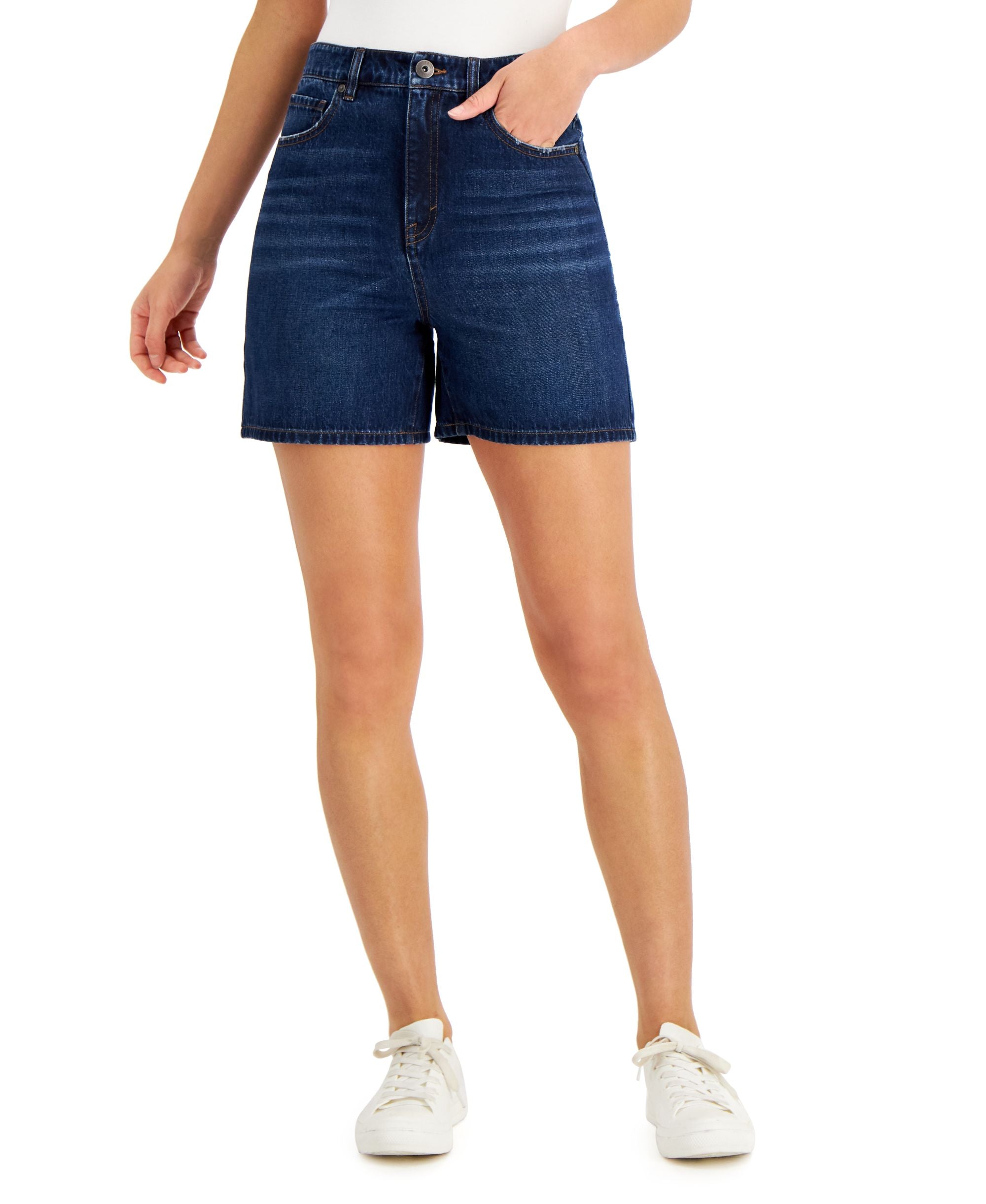 Style & Co Denim Boyfriend Shorts