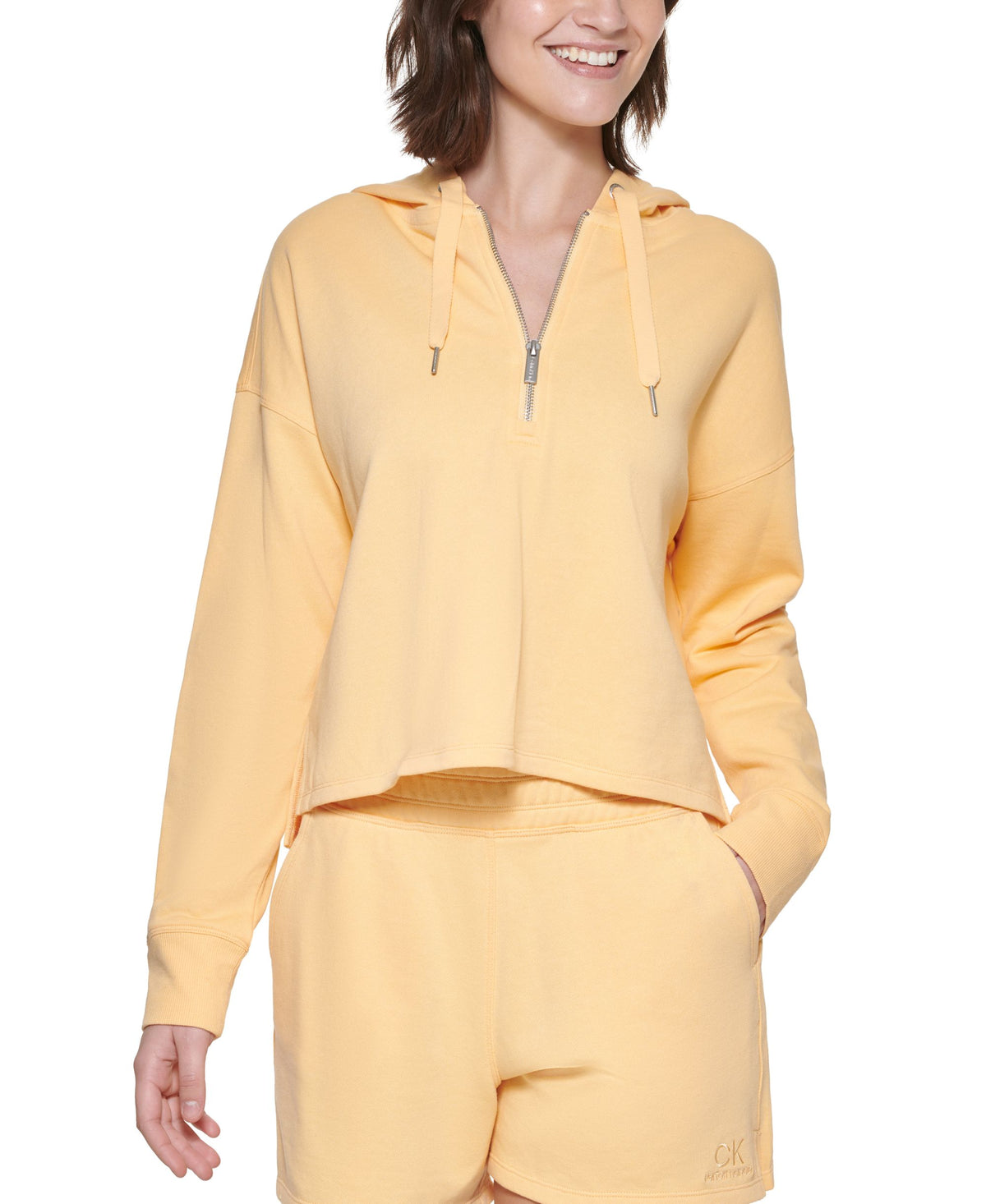 Calvin Klein Performance Womens Half Zip Hoodie