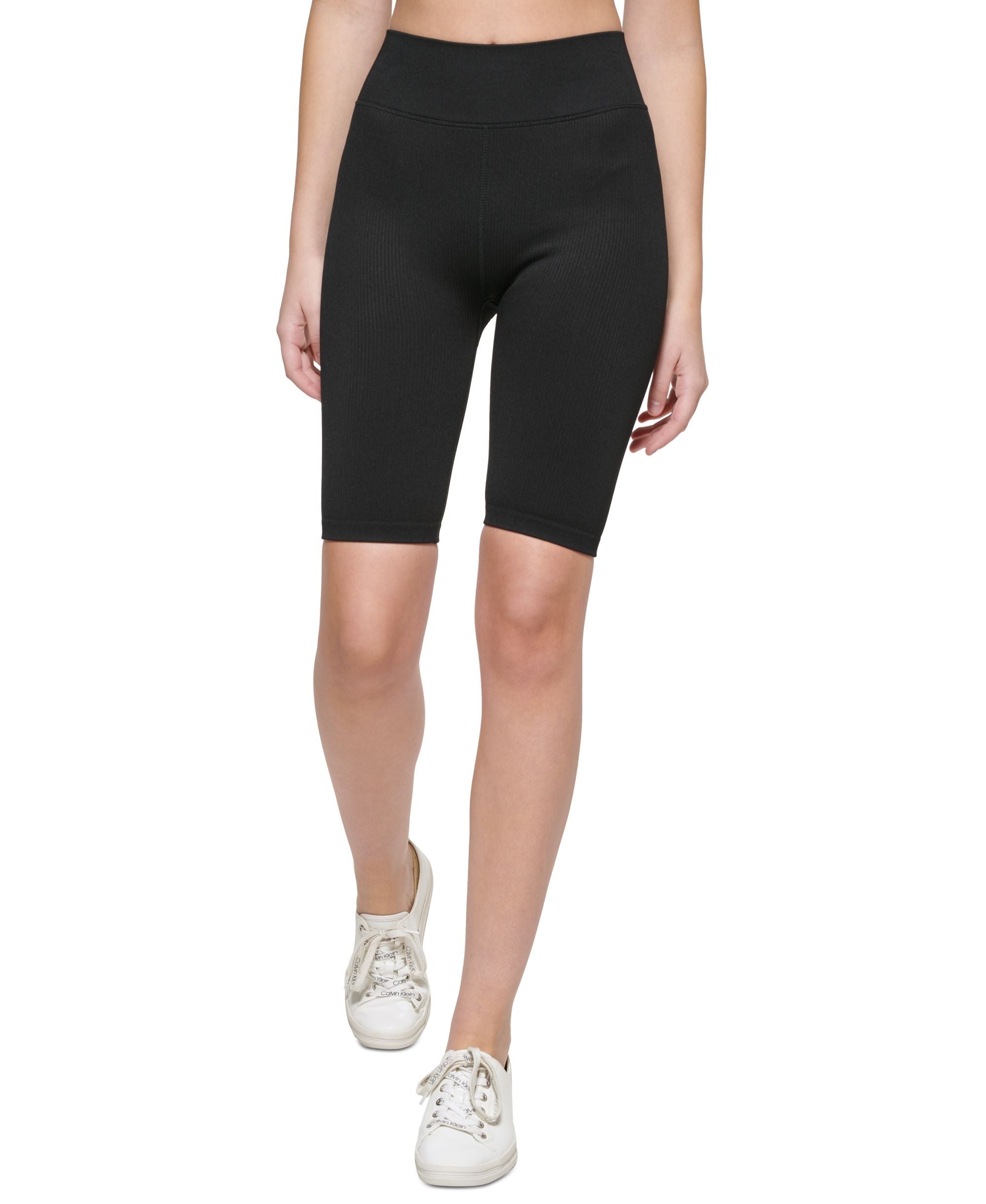 Calvin Klein Performance Womens Ribbed Bike Shorts