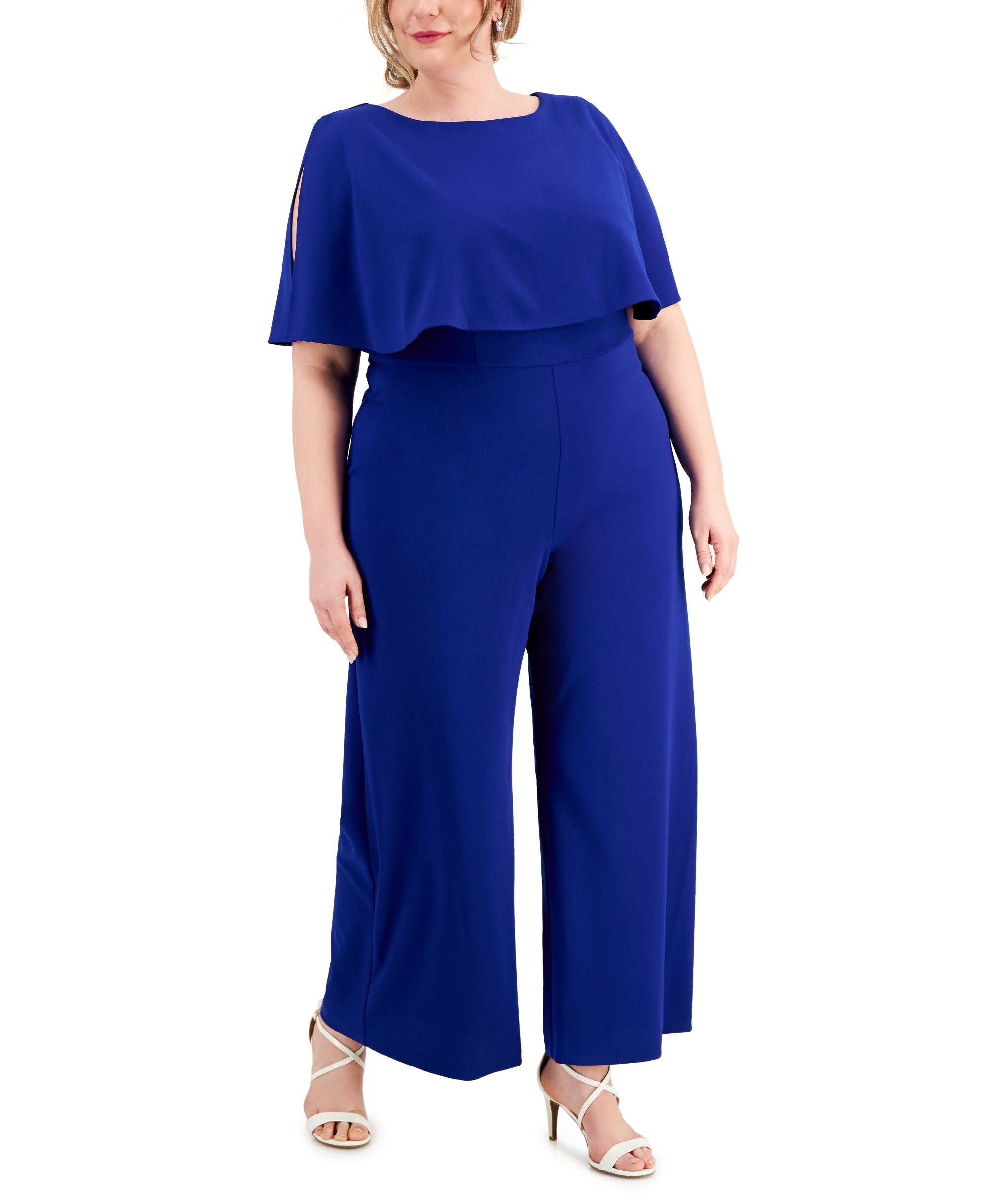Plus Size Popover Jumpsuit