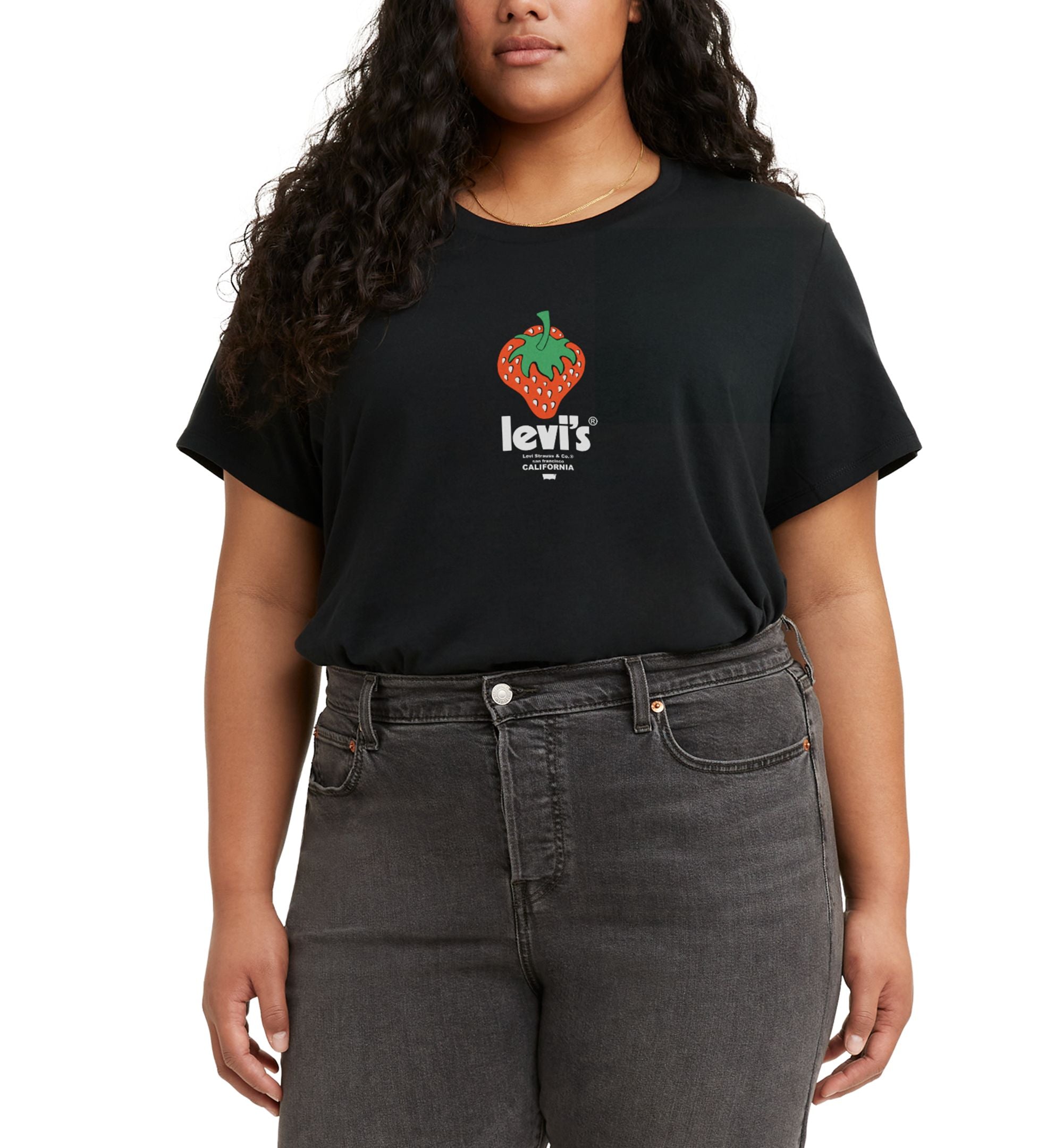 Levis Trendy Plus Size Cropped Jordie T-Shirt