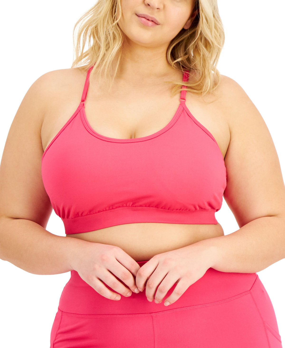 ID Ideology Plus Size Low Impact Sports Bra