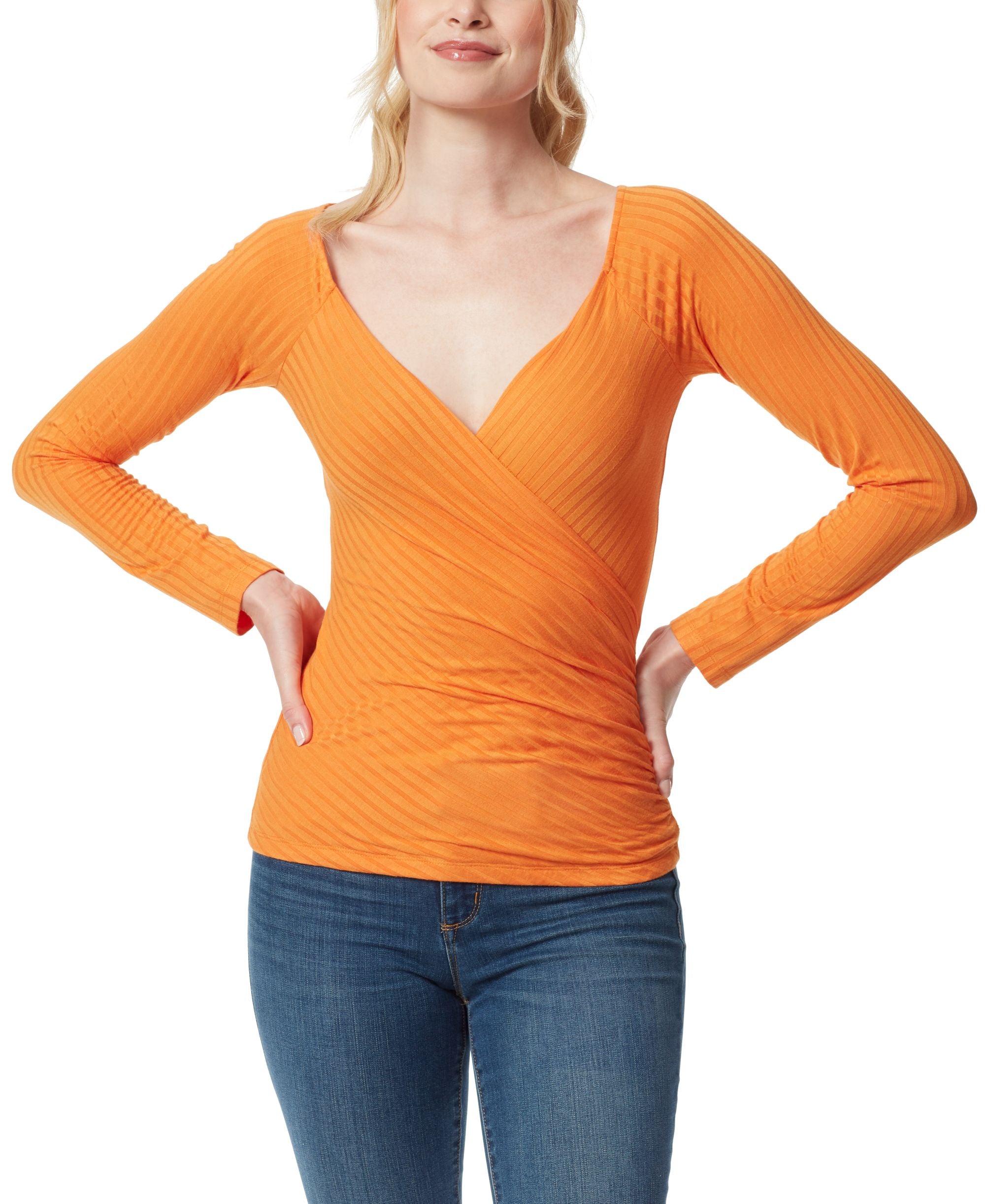 Jessica Simpson Kiki Faux Wrap Top