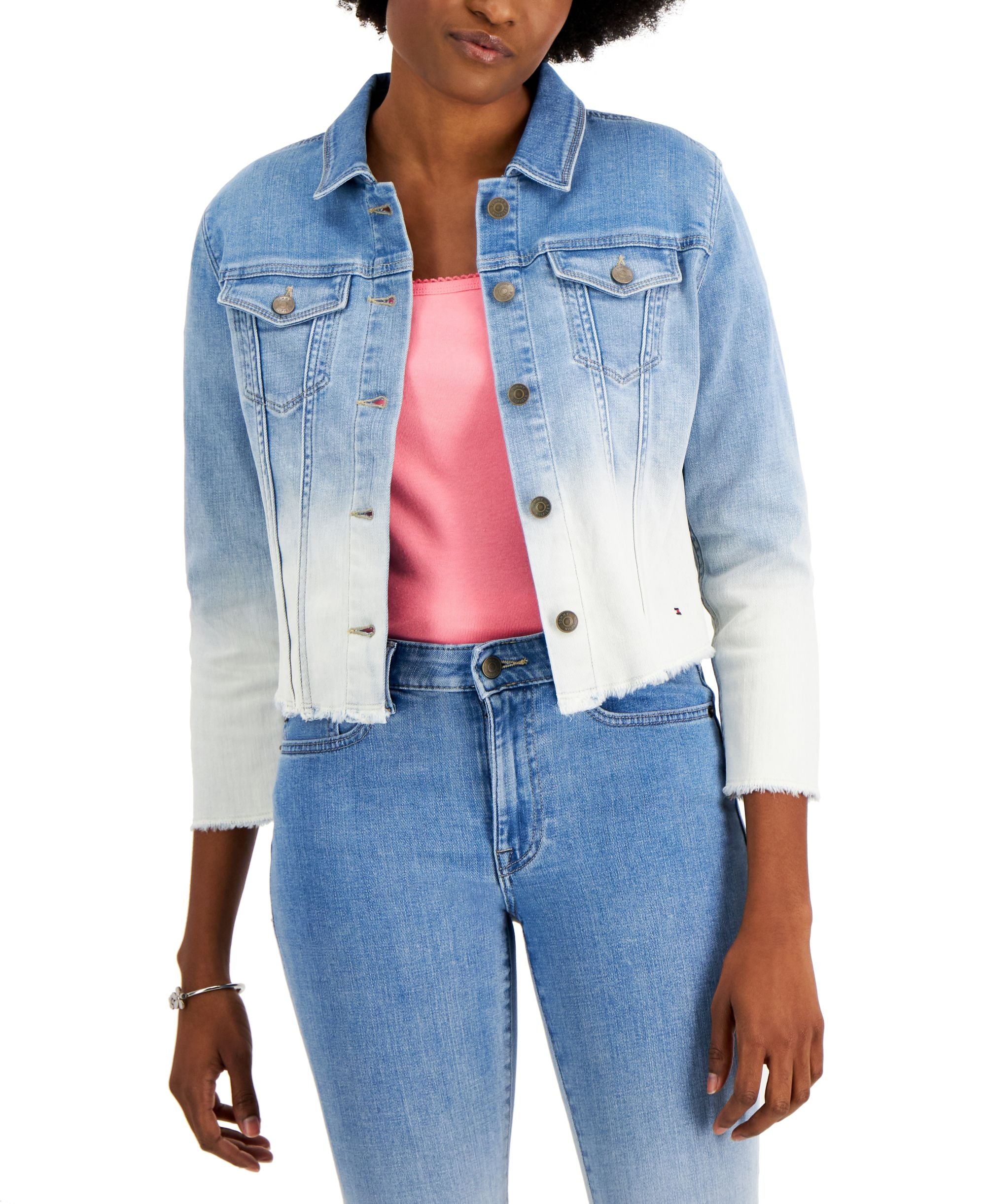 Tommy Hilfiger Dip Dye Denim Jacket