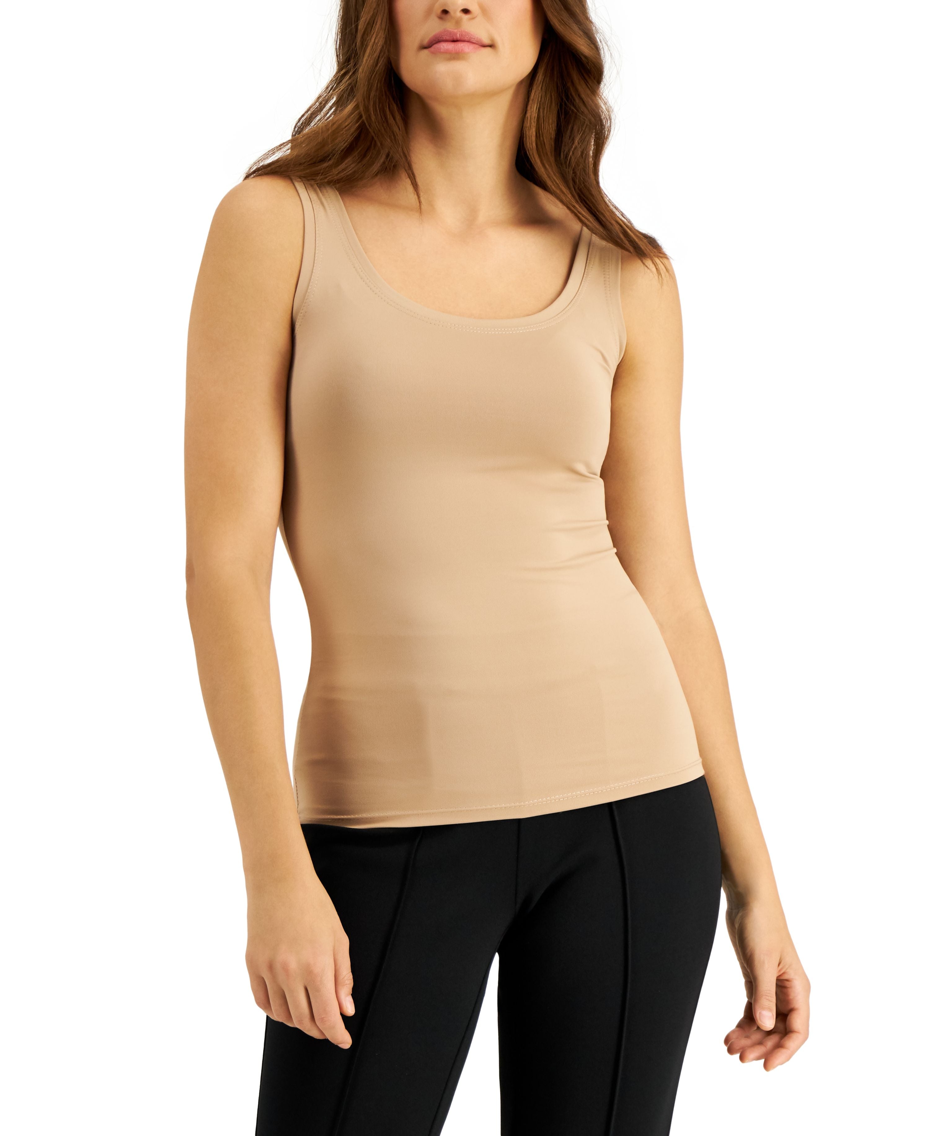 Women's Scoop-Neck Basic Layering Tank