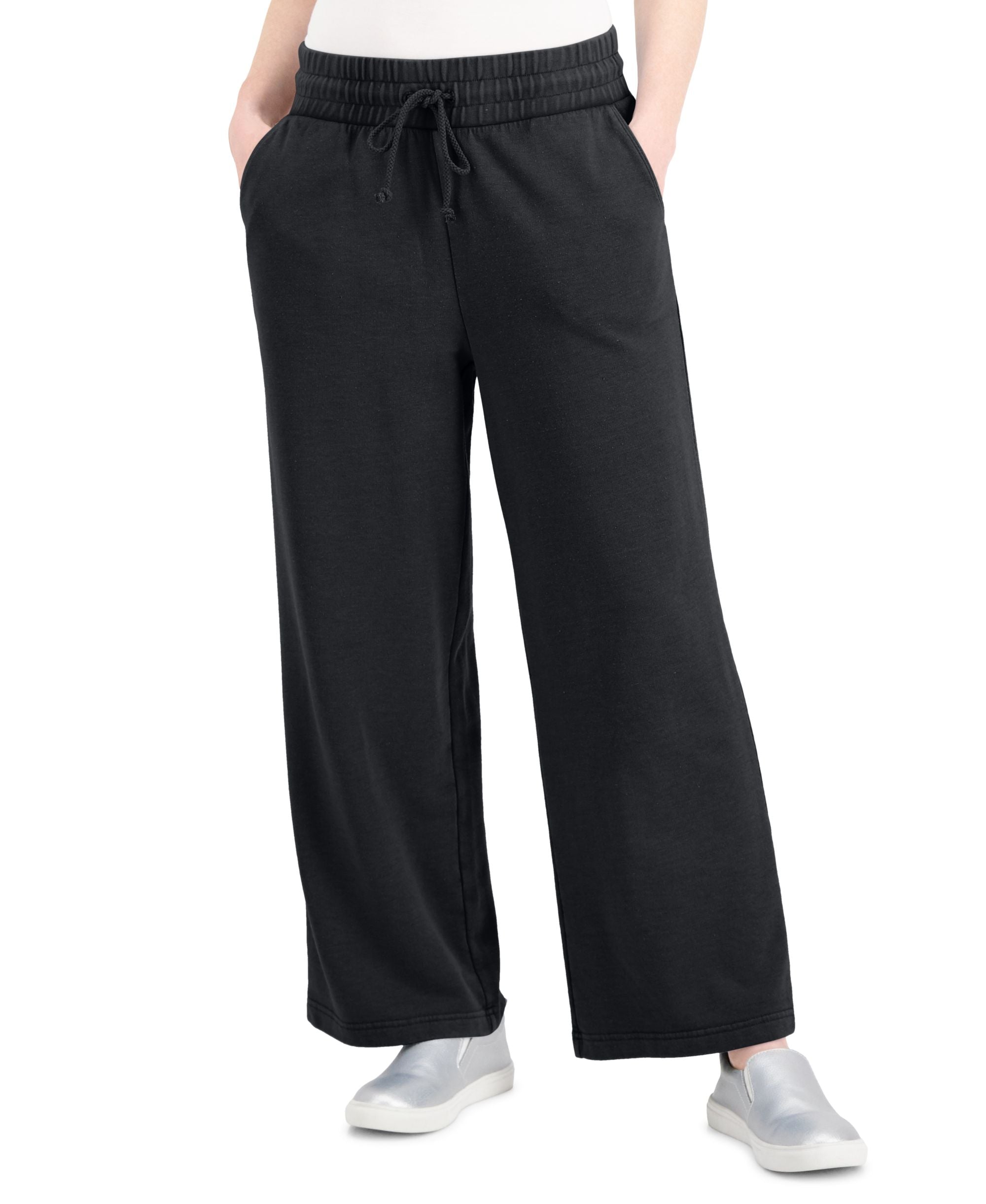 Style & Co Wide Leg Sweatpants