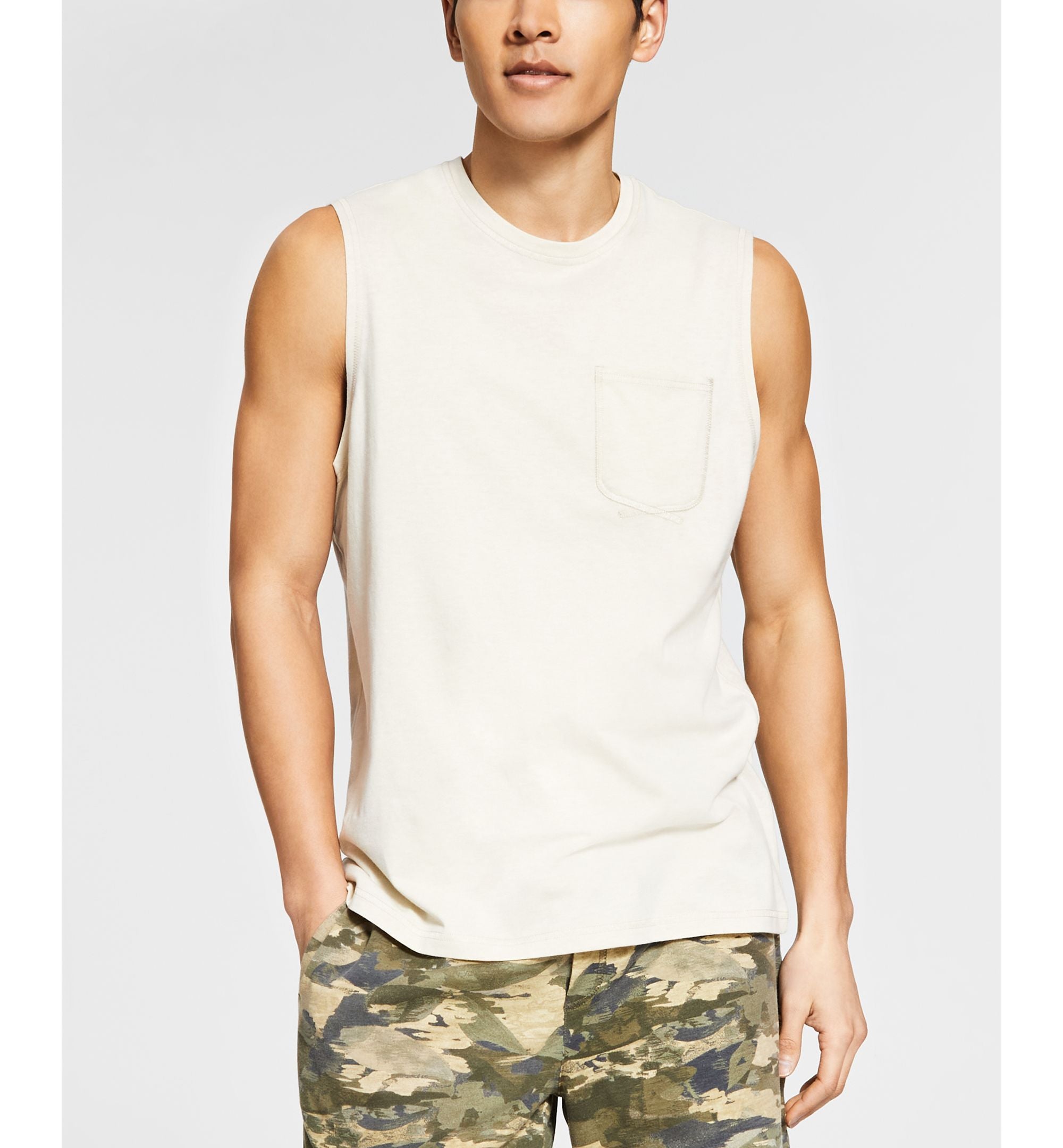 Sun + Stone Mens Pajama Sleepwear Sleep Shirt