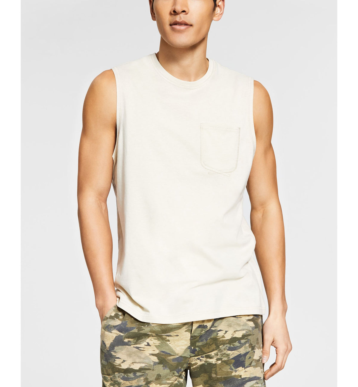 Sun + Stone Mens Pajama Sleepwear Sleep Shirt