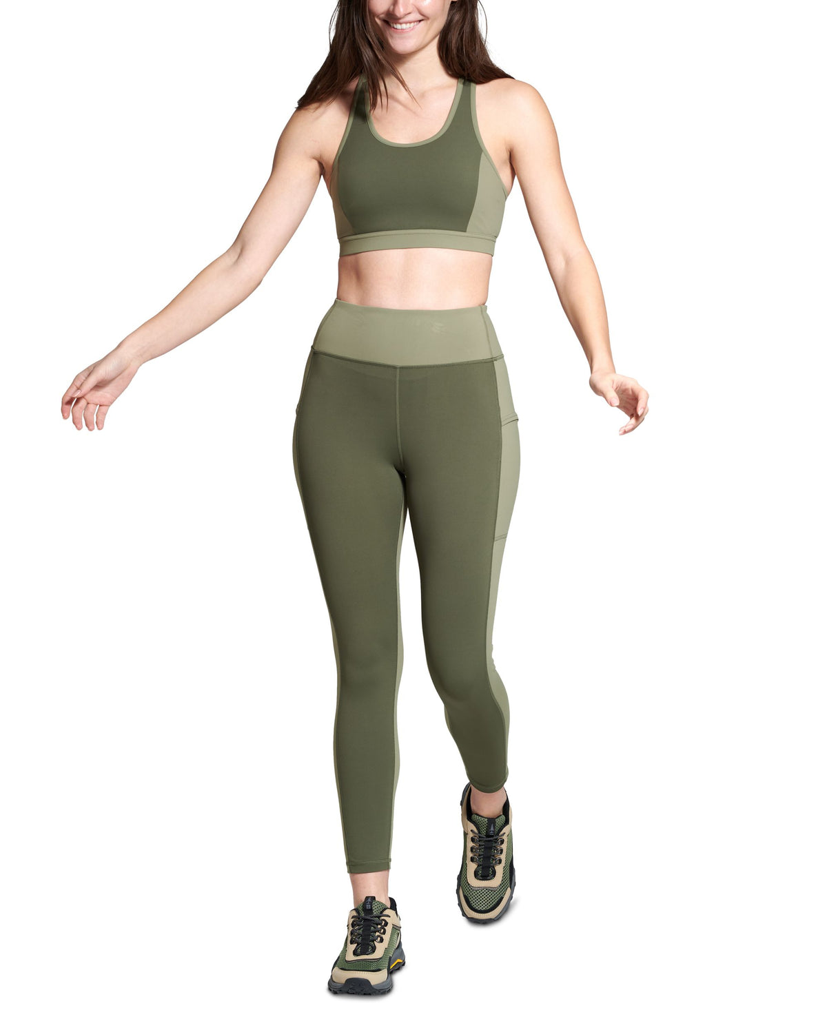 Bass Outdoor Womens Benton Po Back Pocket Sports Bra