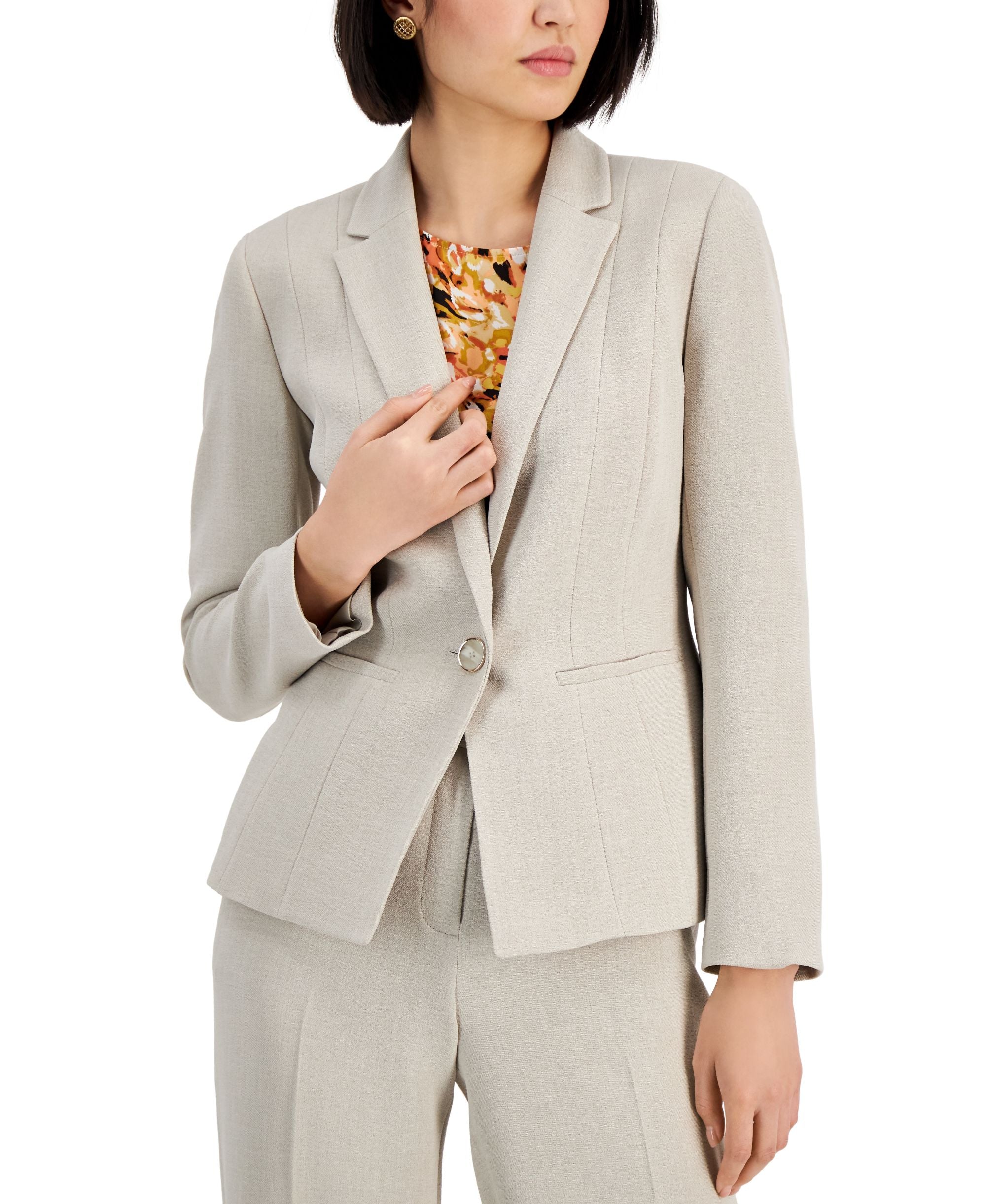 One Button Blazer