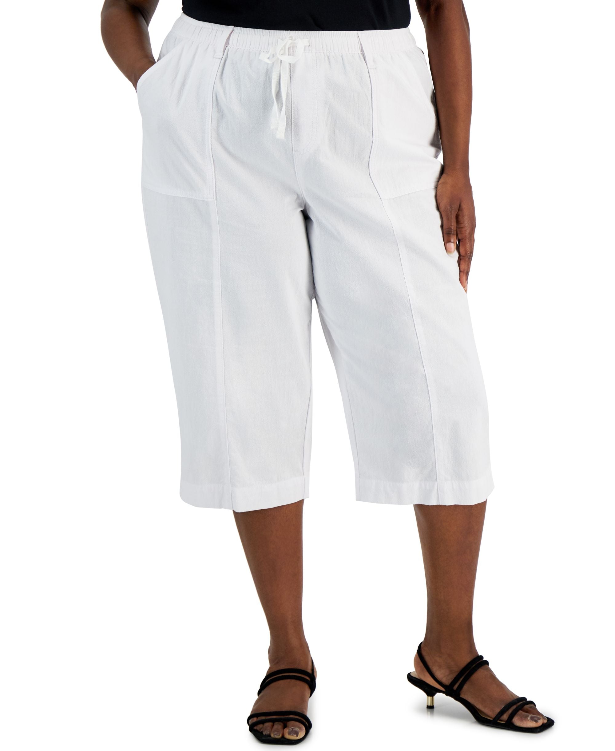 Karen Scott Plus Size Charlie Capri Pants