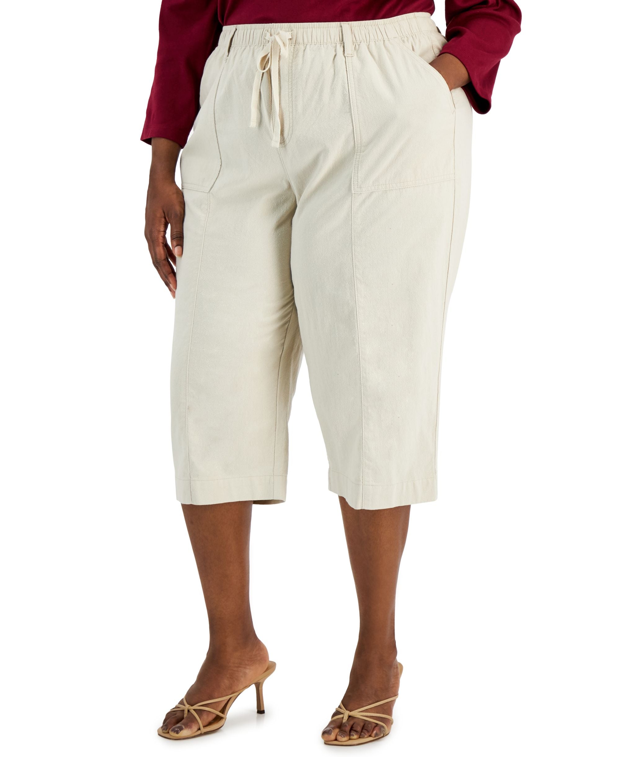 Karen Scott Plus Size Charlie Capri Pants