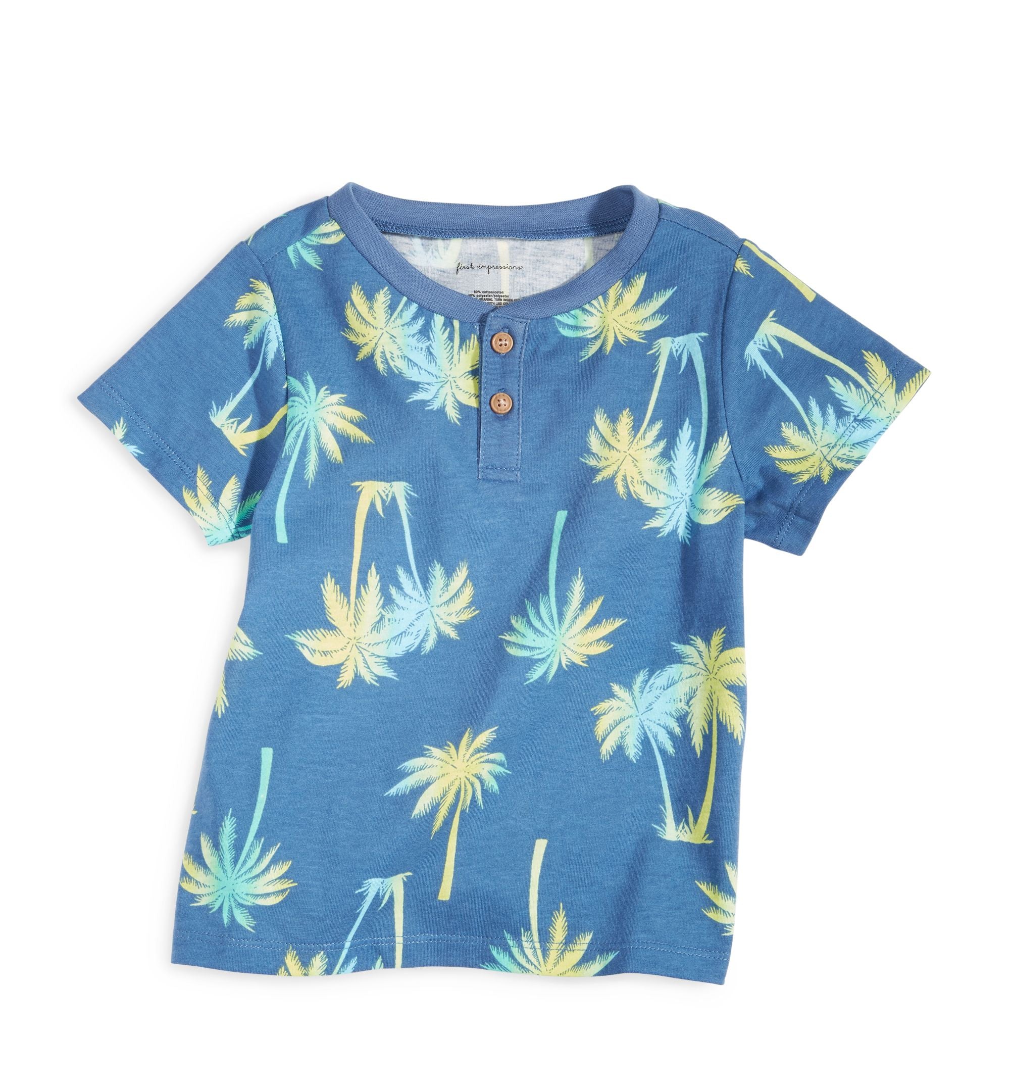 First Impressions Baby Boys Palm Tree T Shirt