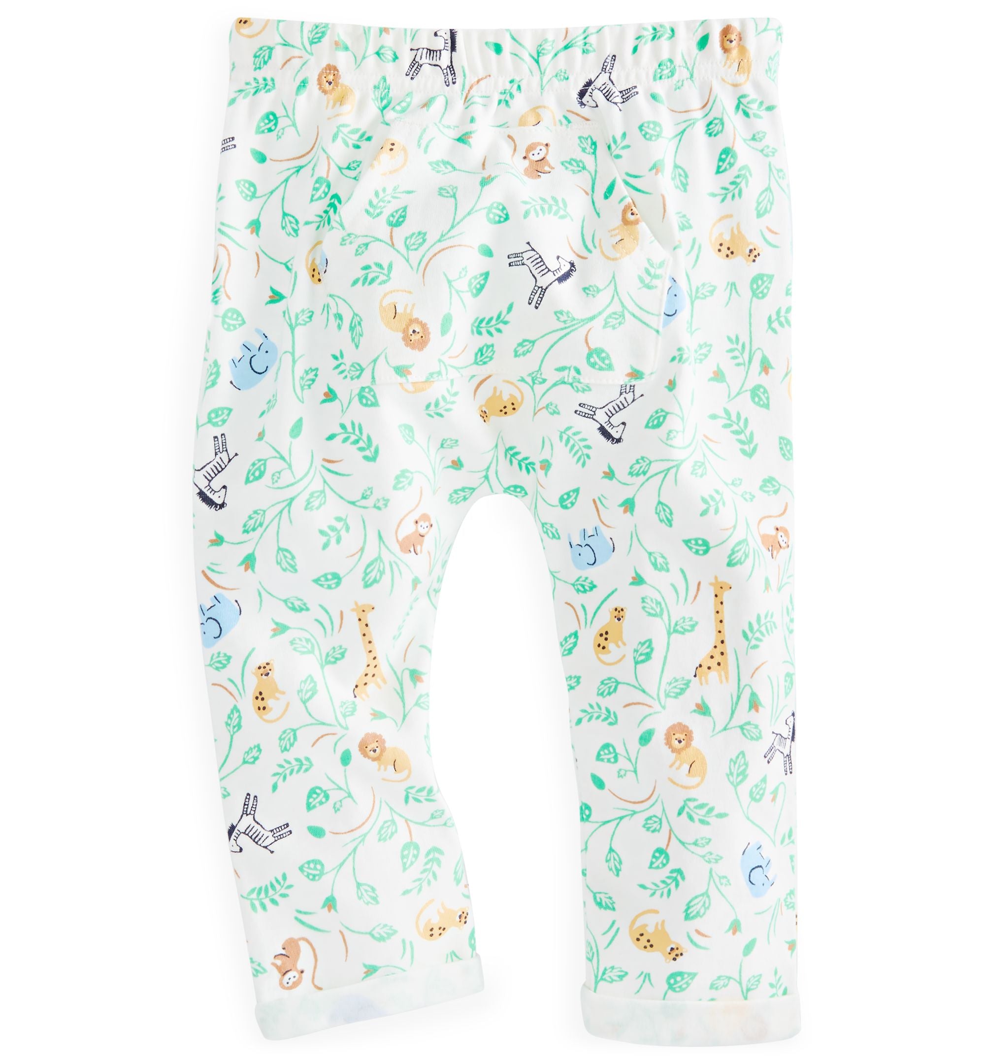 First Impressions Baby Boys Safari Print Joggers