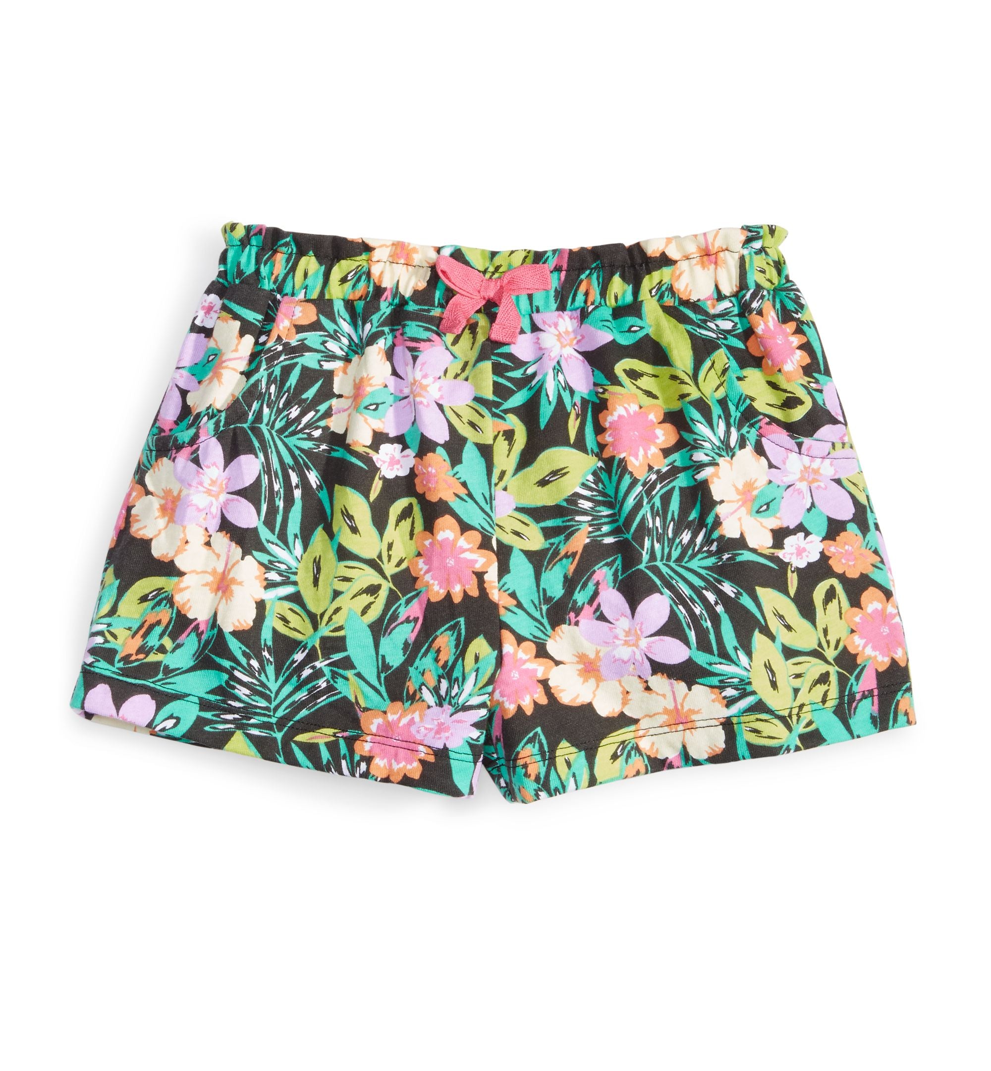 First Impressions Toddler Girls Bright Lights Tropical Shorts
