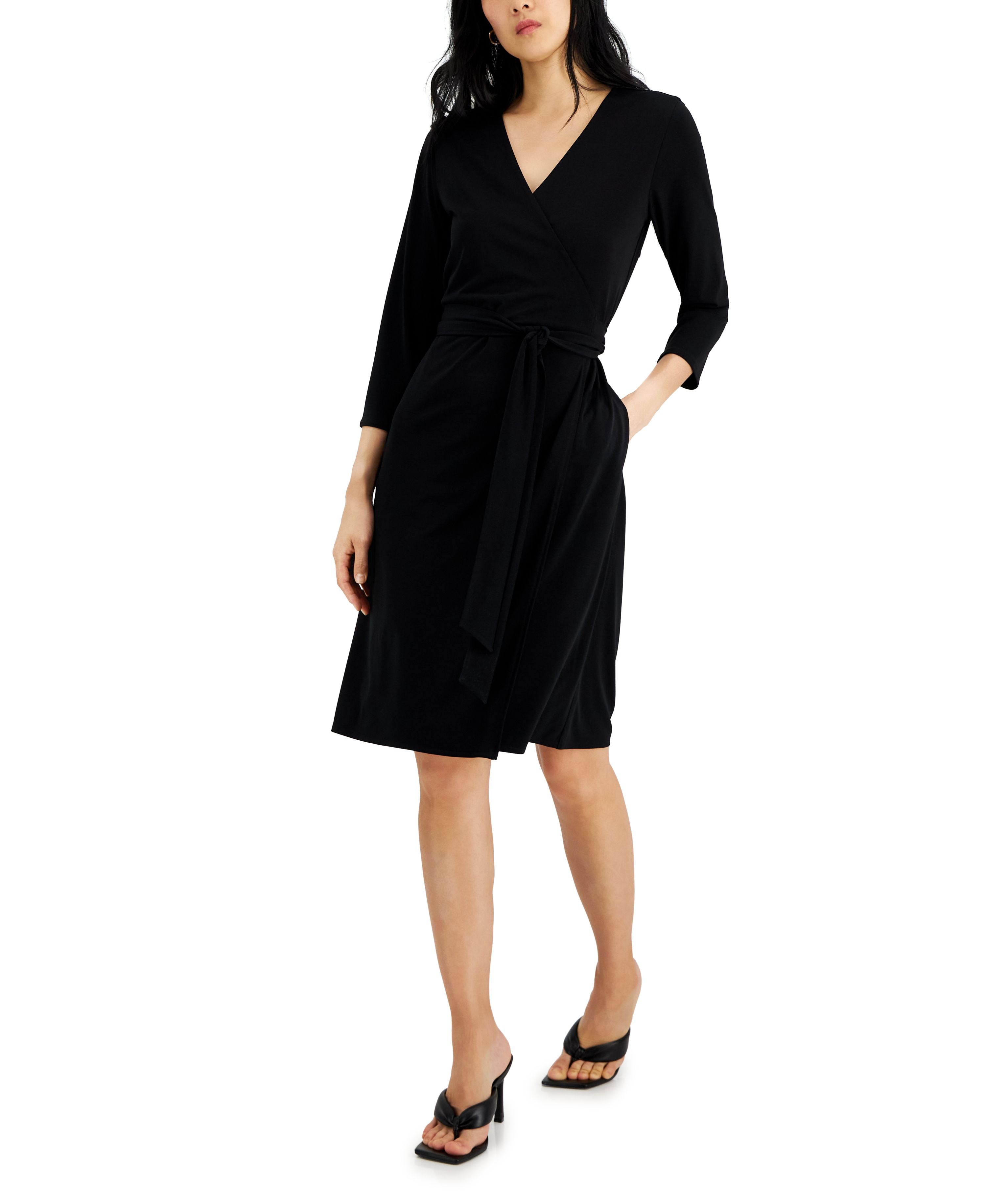 Women's V-Neck Wrap Dress