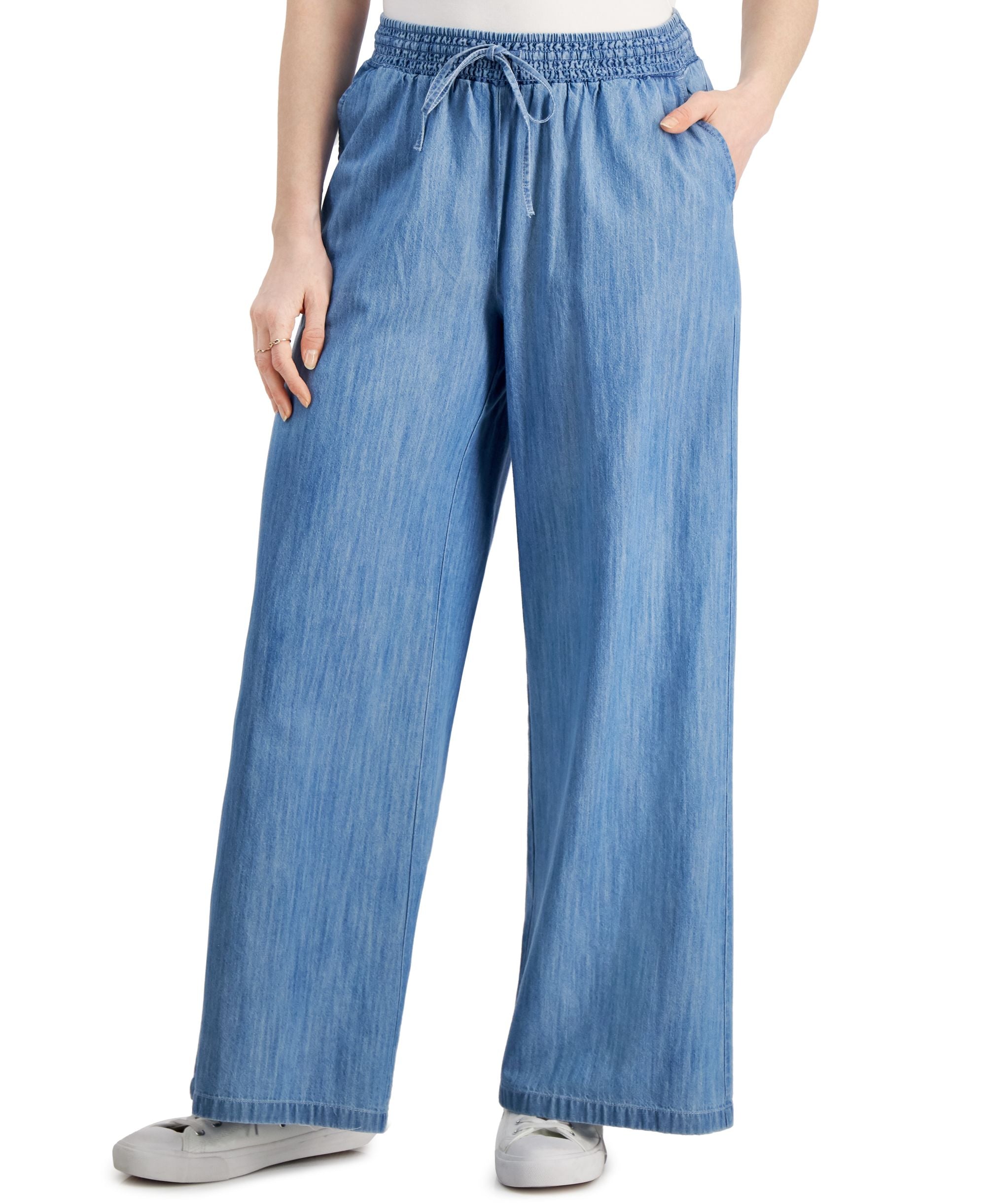 Style & Co Petite Wide Leg Pants
