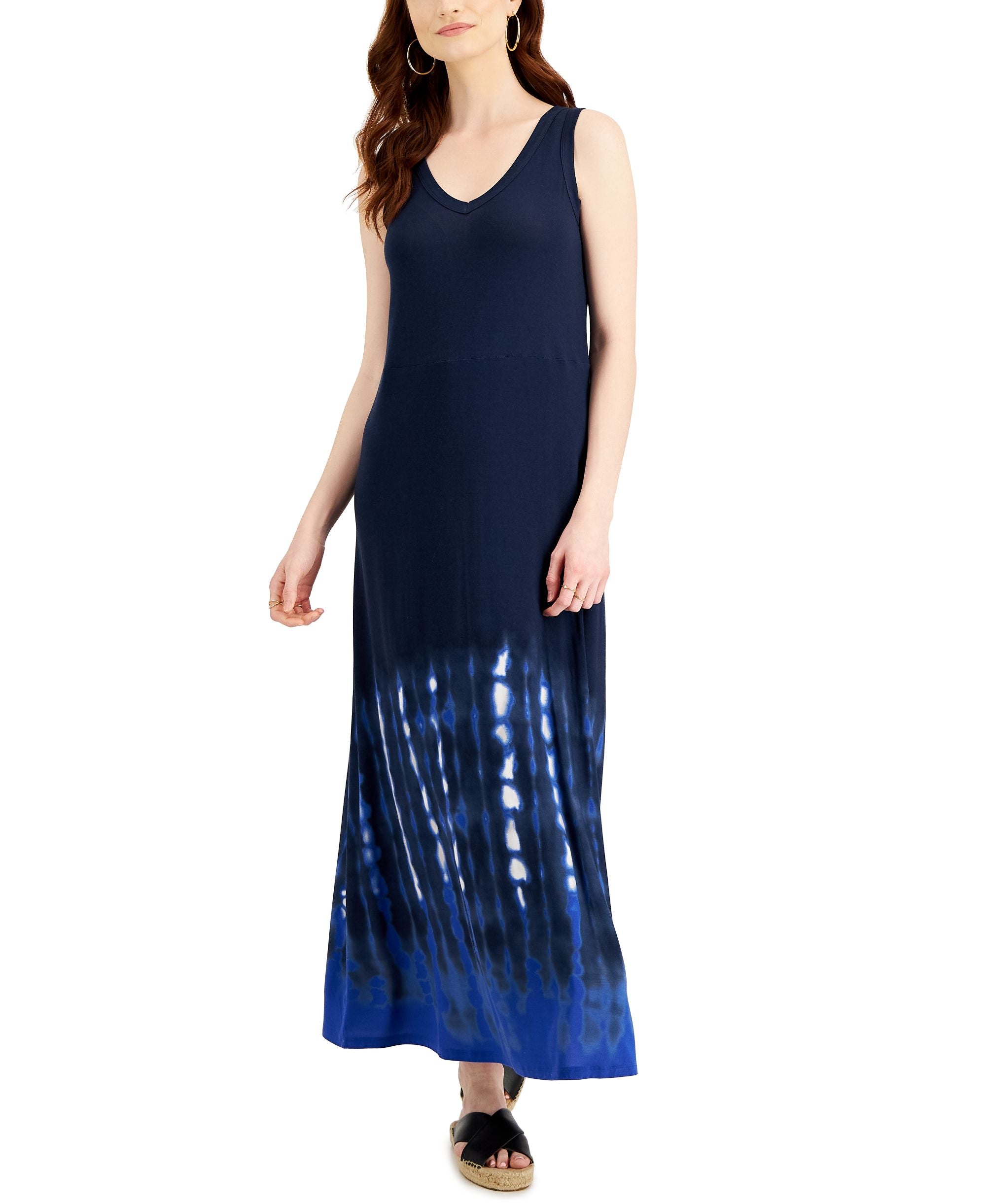 Petite Tie-Dyed Maxi Dress