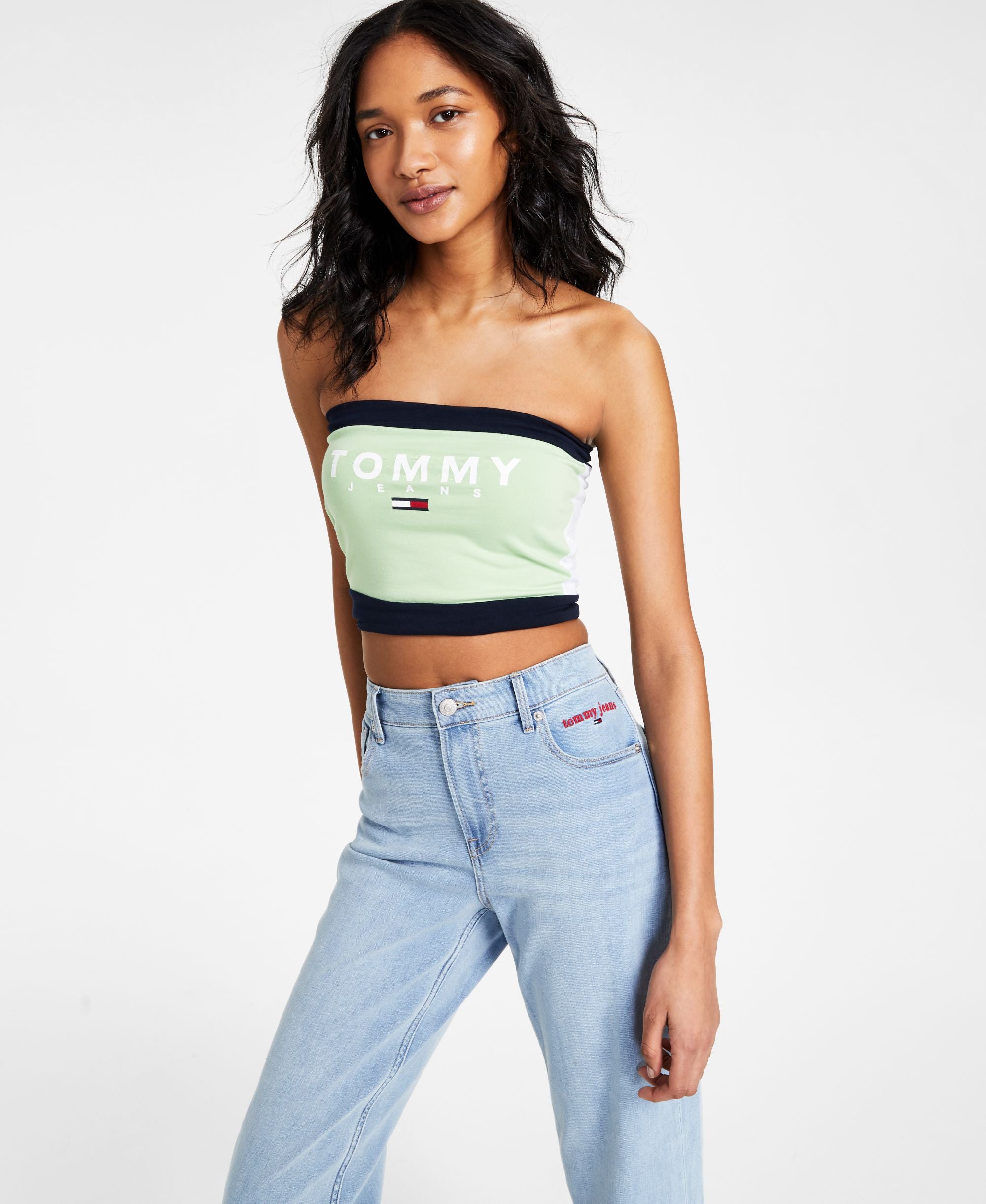 Tommy Jeans Color Block Bandeau
