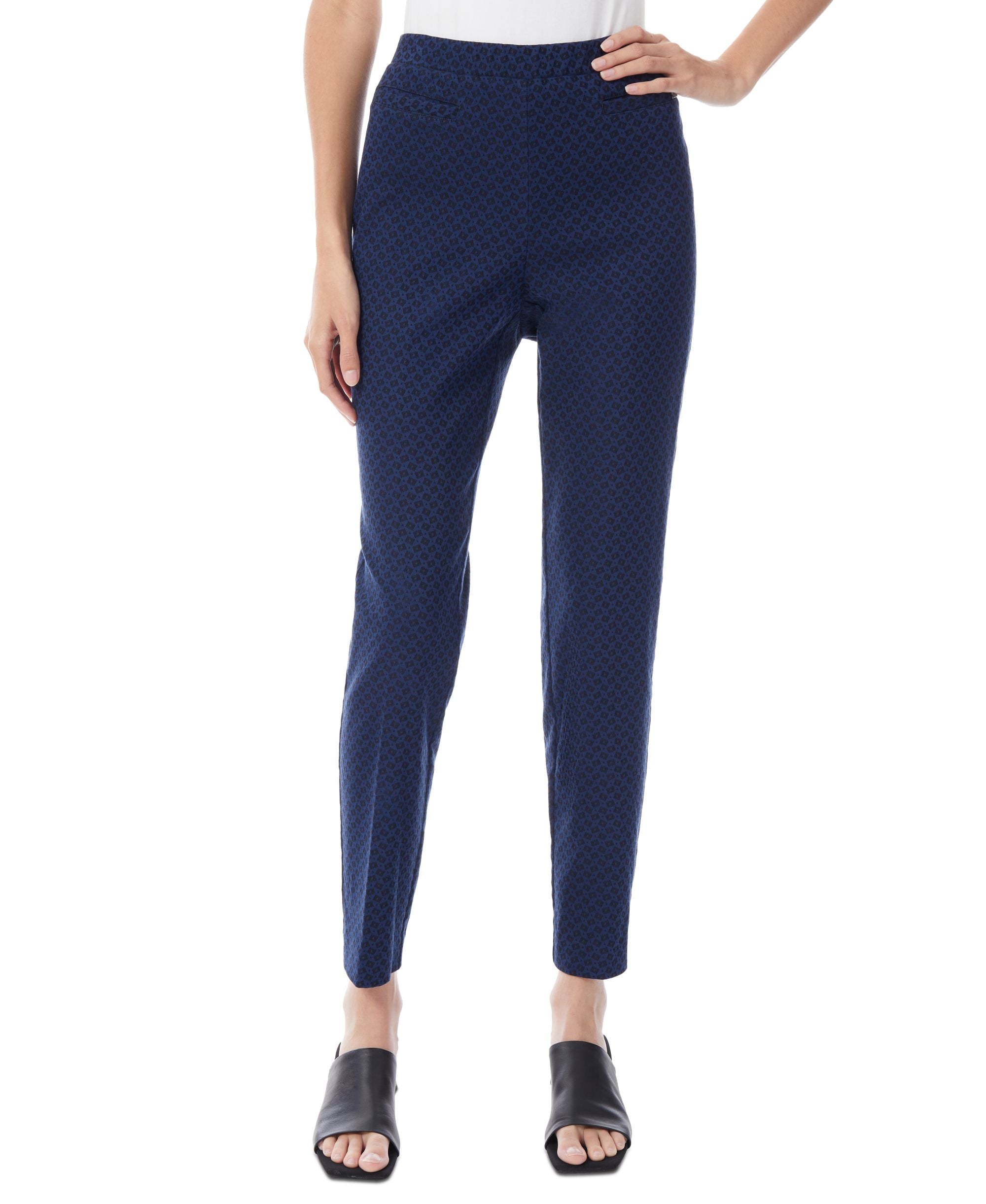 Jones New York Pull On Slim Ankle Pants