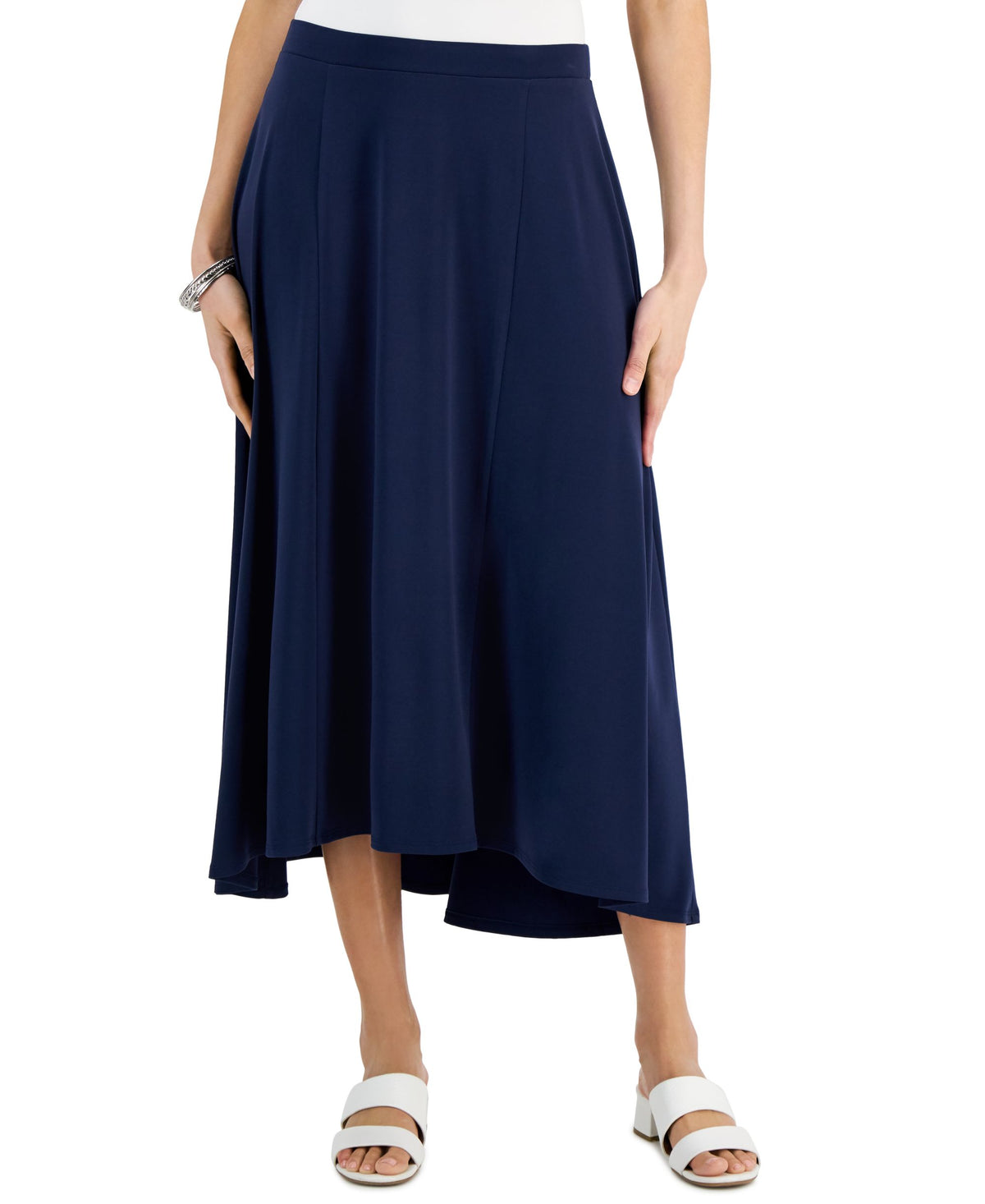 JM Collection Womens Midi Skirt