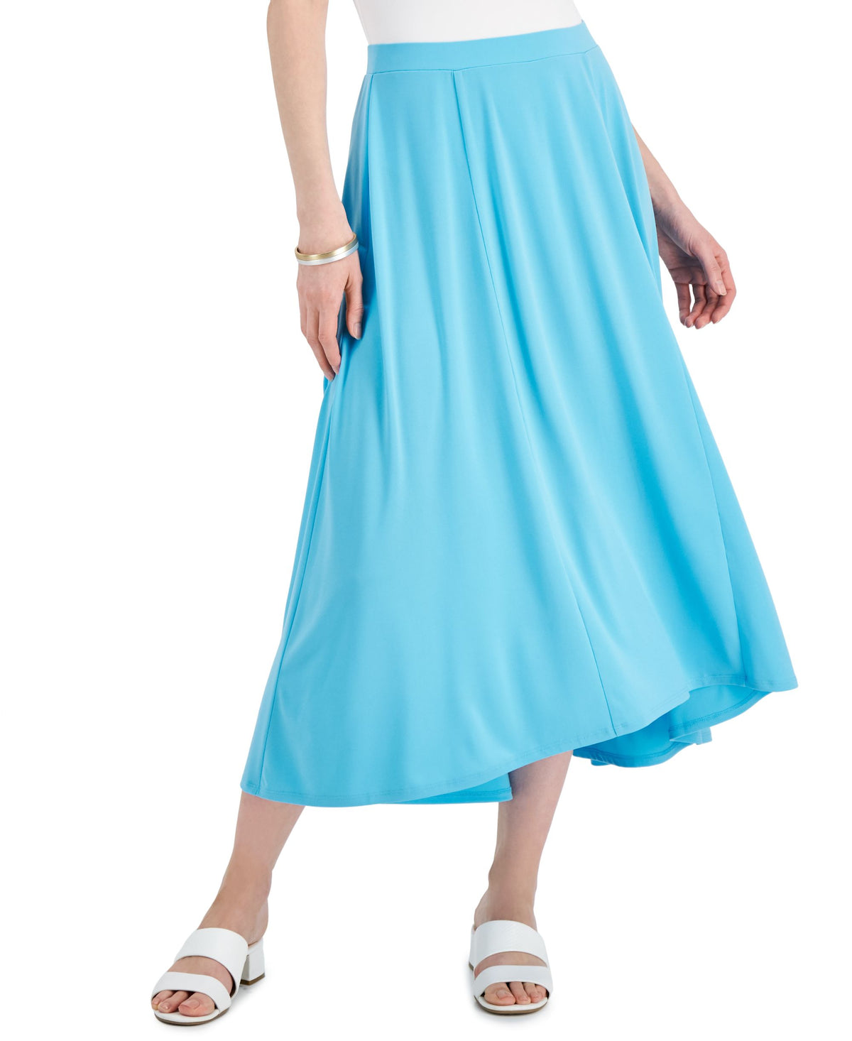 JM Collection Womens Midi Skirt