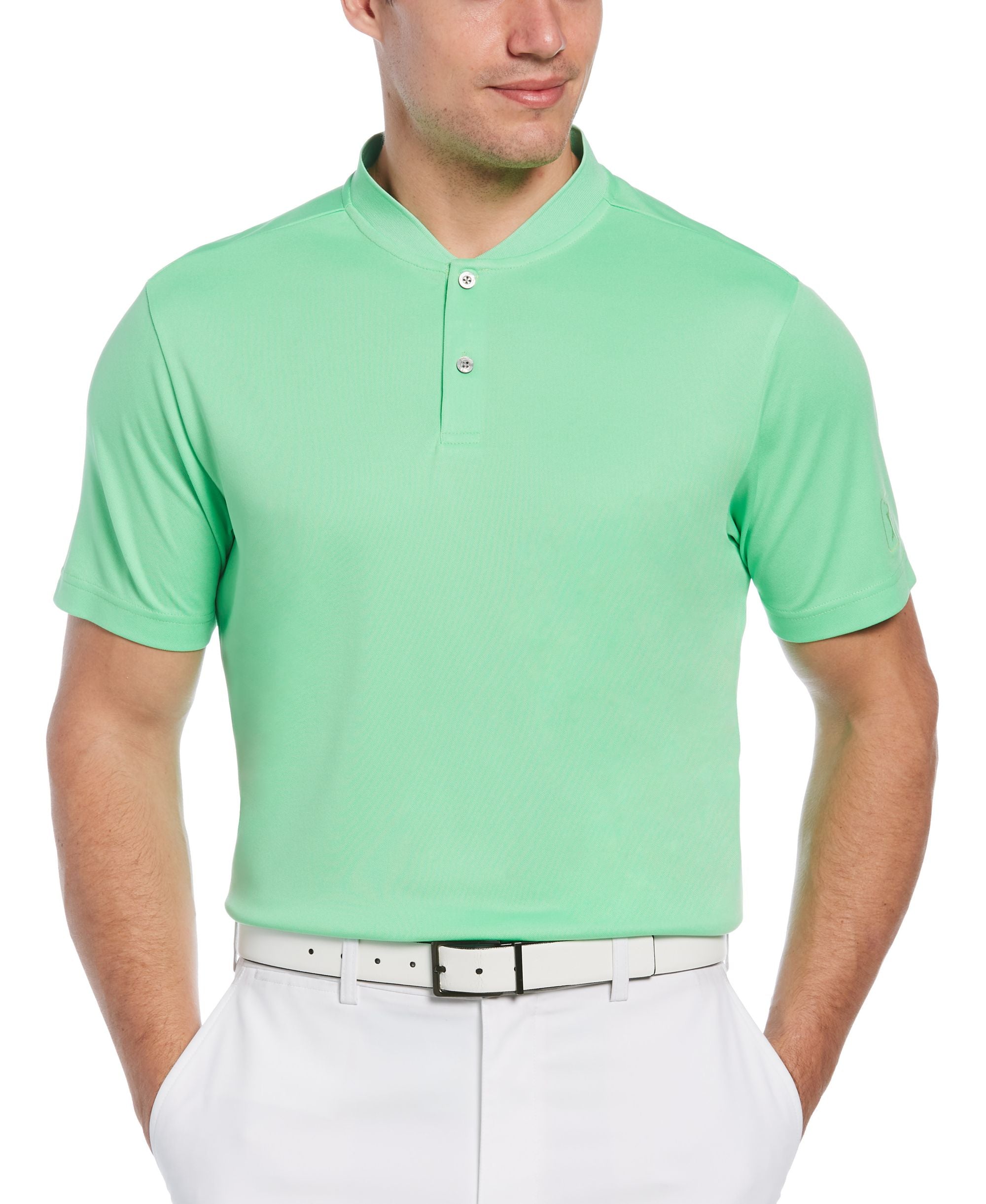 Pga Tour Mens Edge Collar Polo Shirt