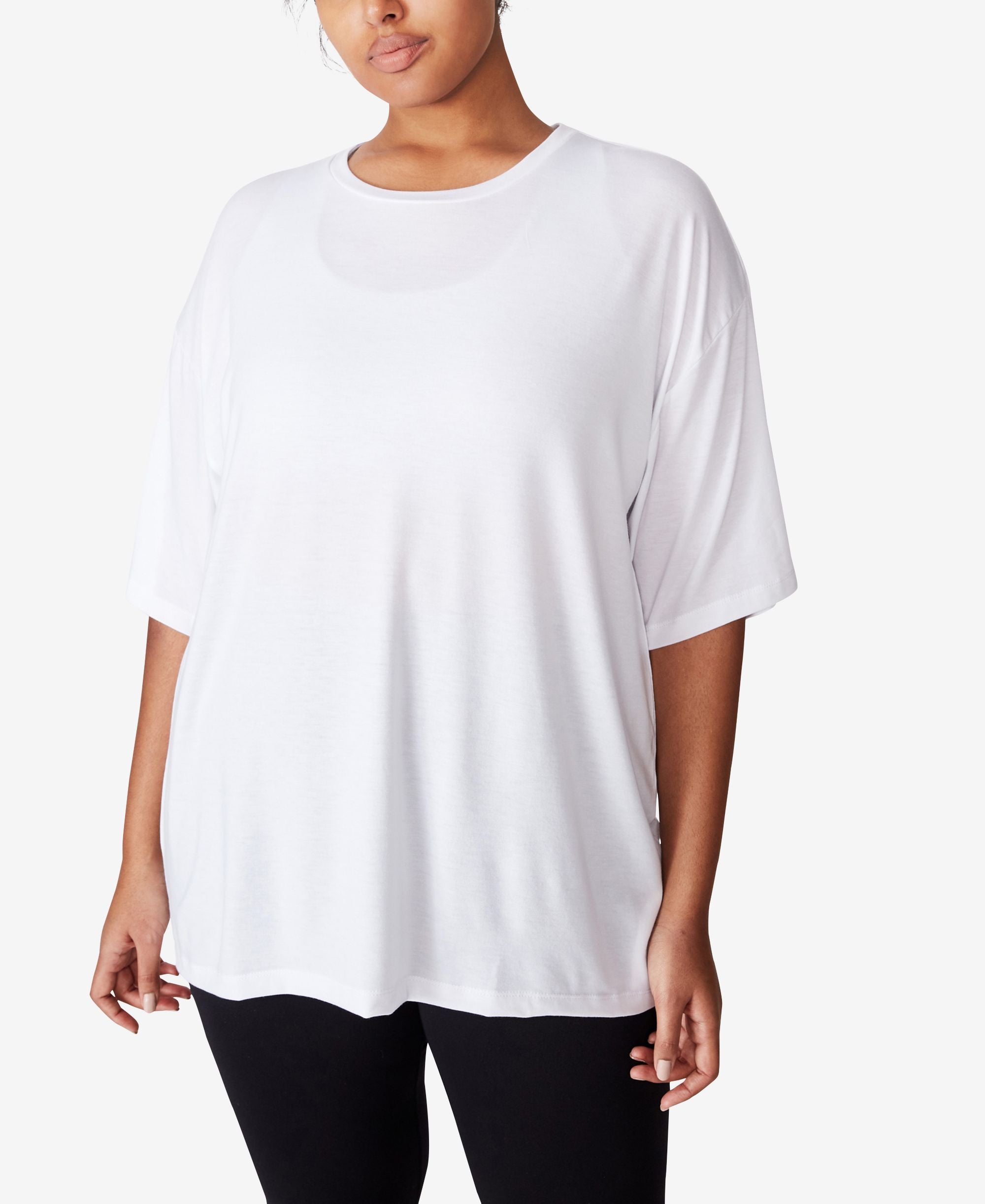 Trendy Plus Size Active Boyfriend T-Shirt