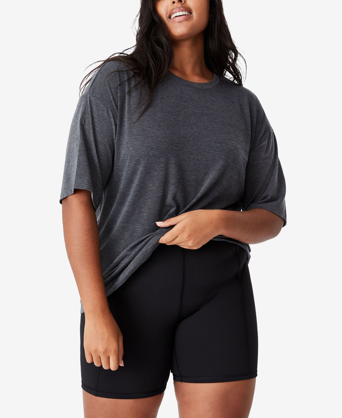 Trendy Plus Size Active Boyfriend T-Shirt