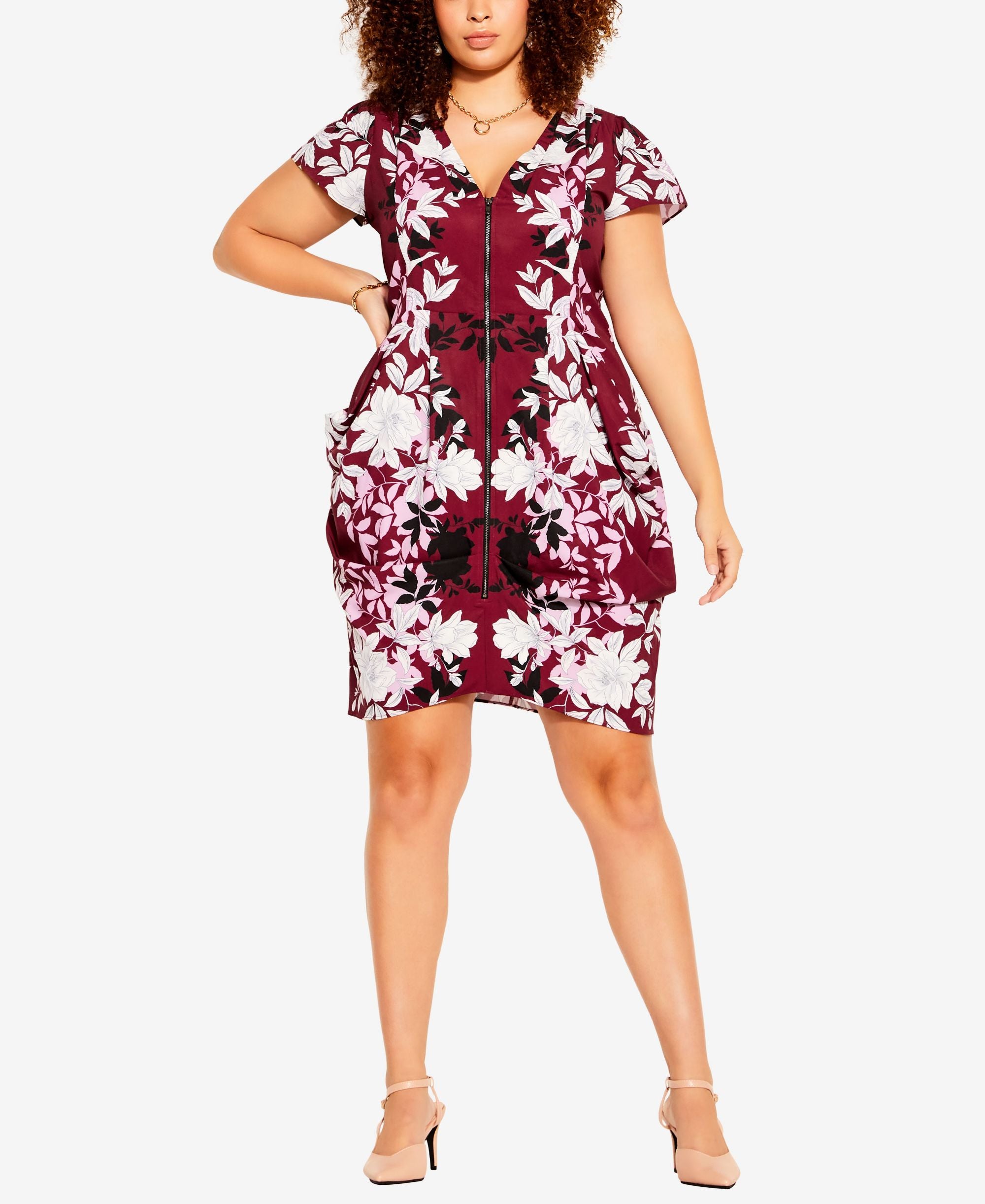 City Chic Trendy Plus Size Fly Away Tunic Top