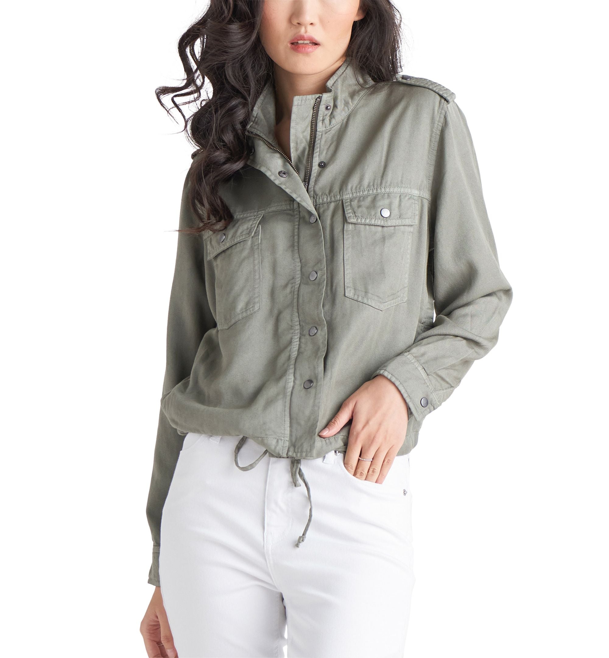 Black Tape Linen Jacket