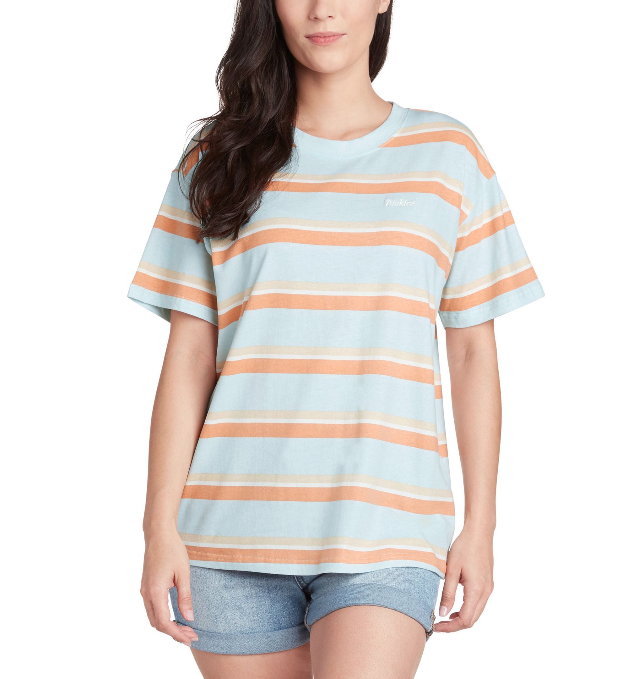 Dickies Striped Boyfriend T-Shirt
